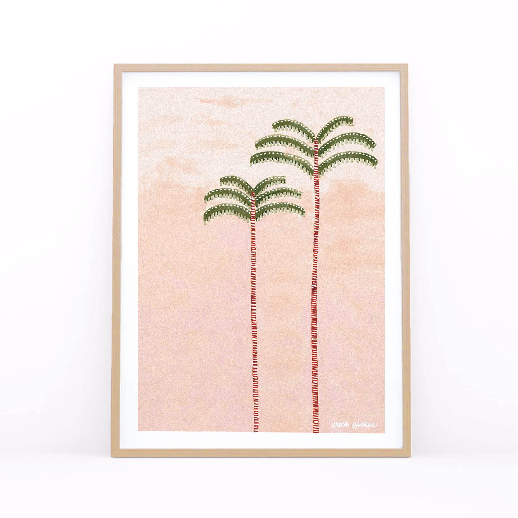 Desert Palms Fine Art Print