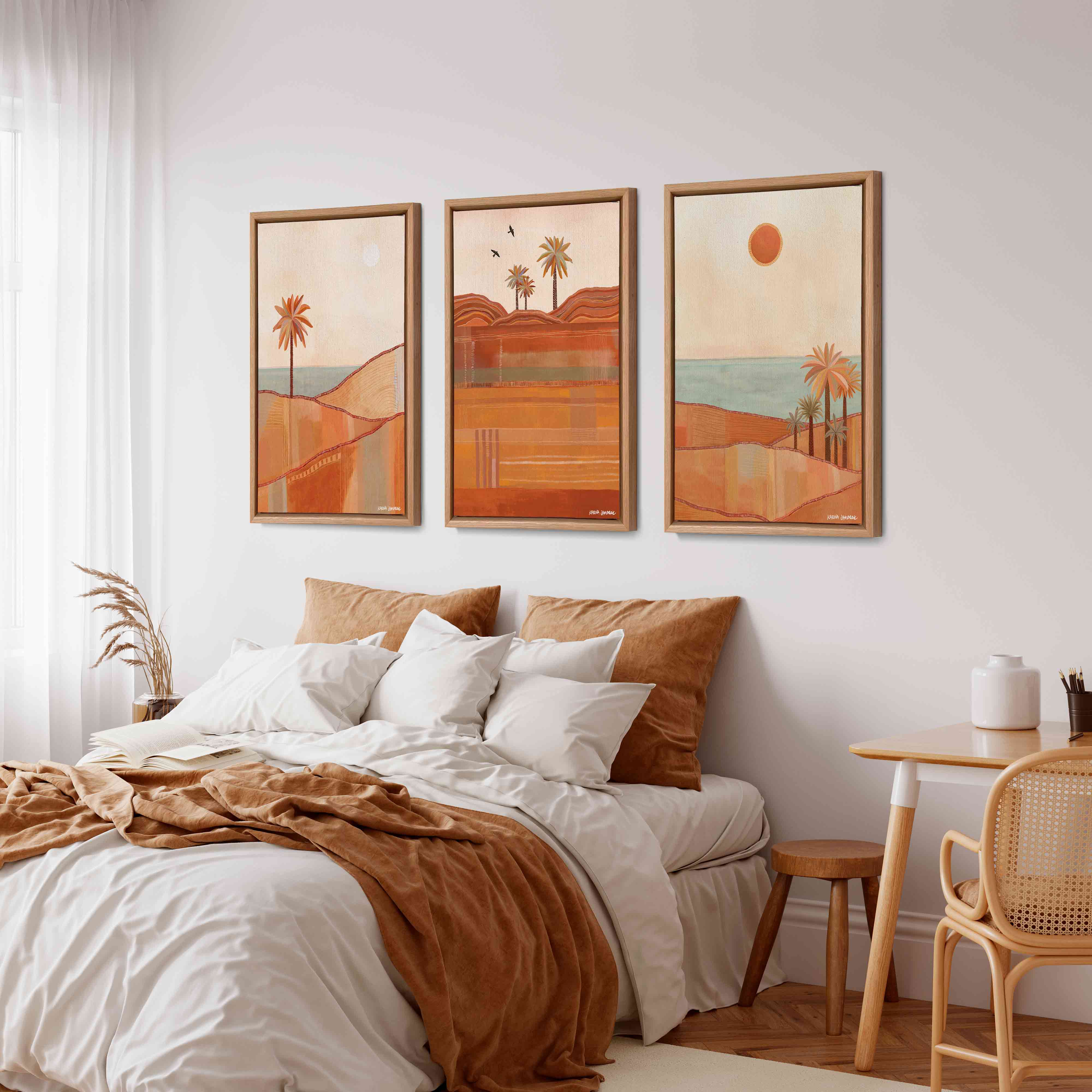 Red Sun Sky Fine Art Print