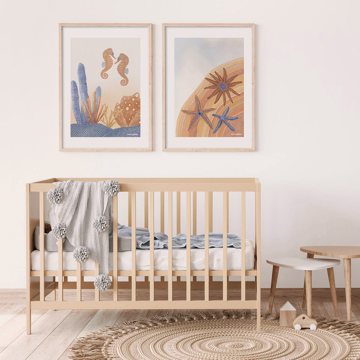 Seahorse Duo Fine Art Print