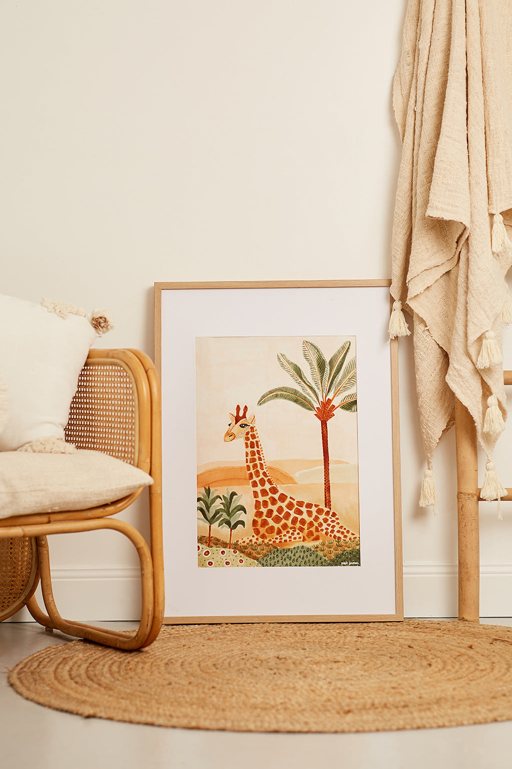 Gigi The Giraffe Fine Art Print