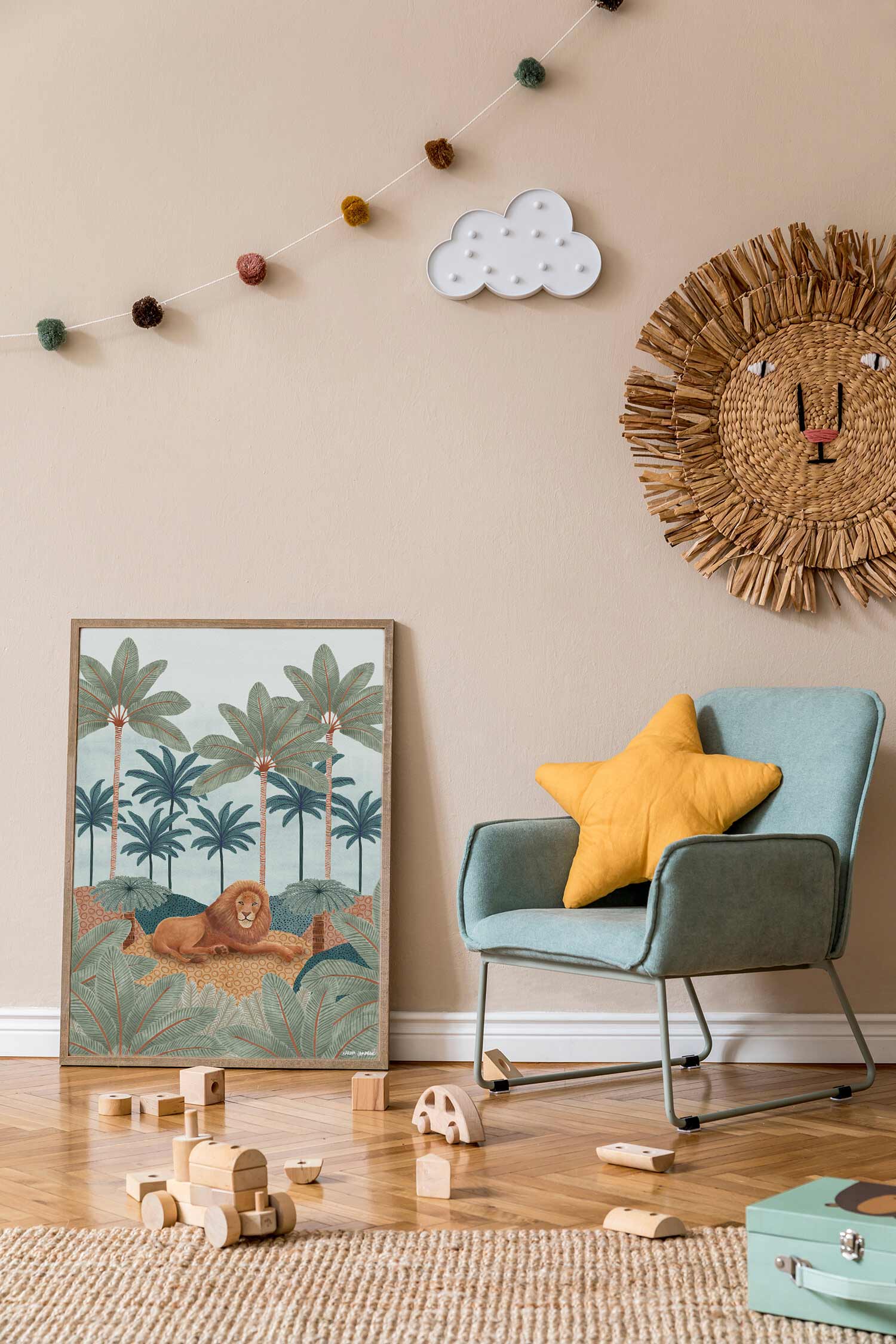 Levi Lion Fine Art Print