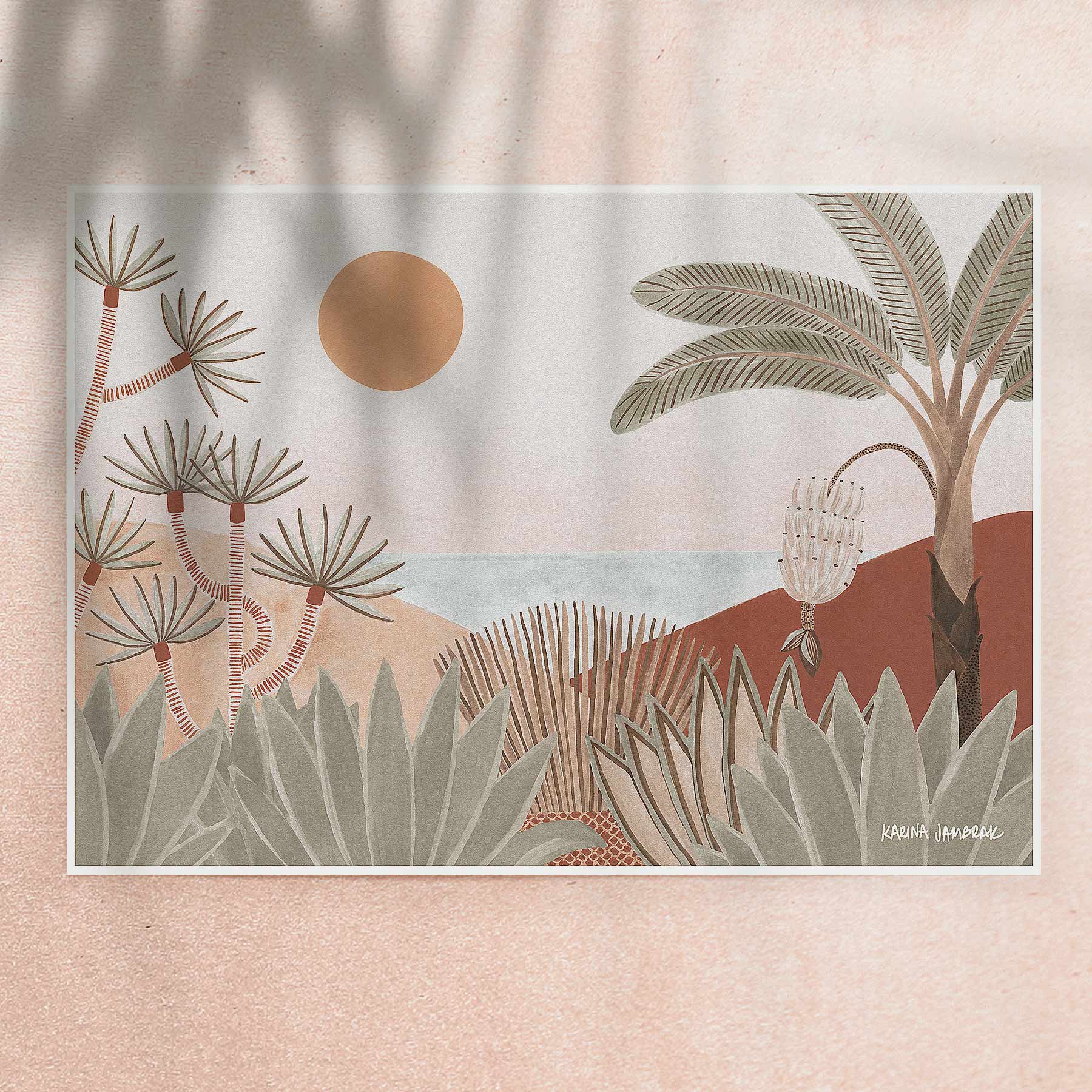 Sunlit Views Fine Art Print