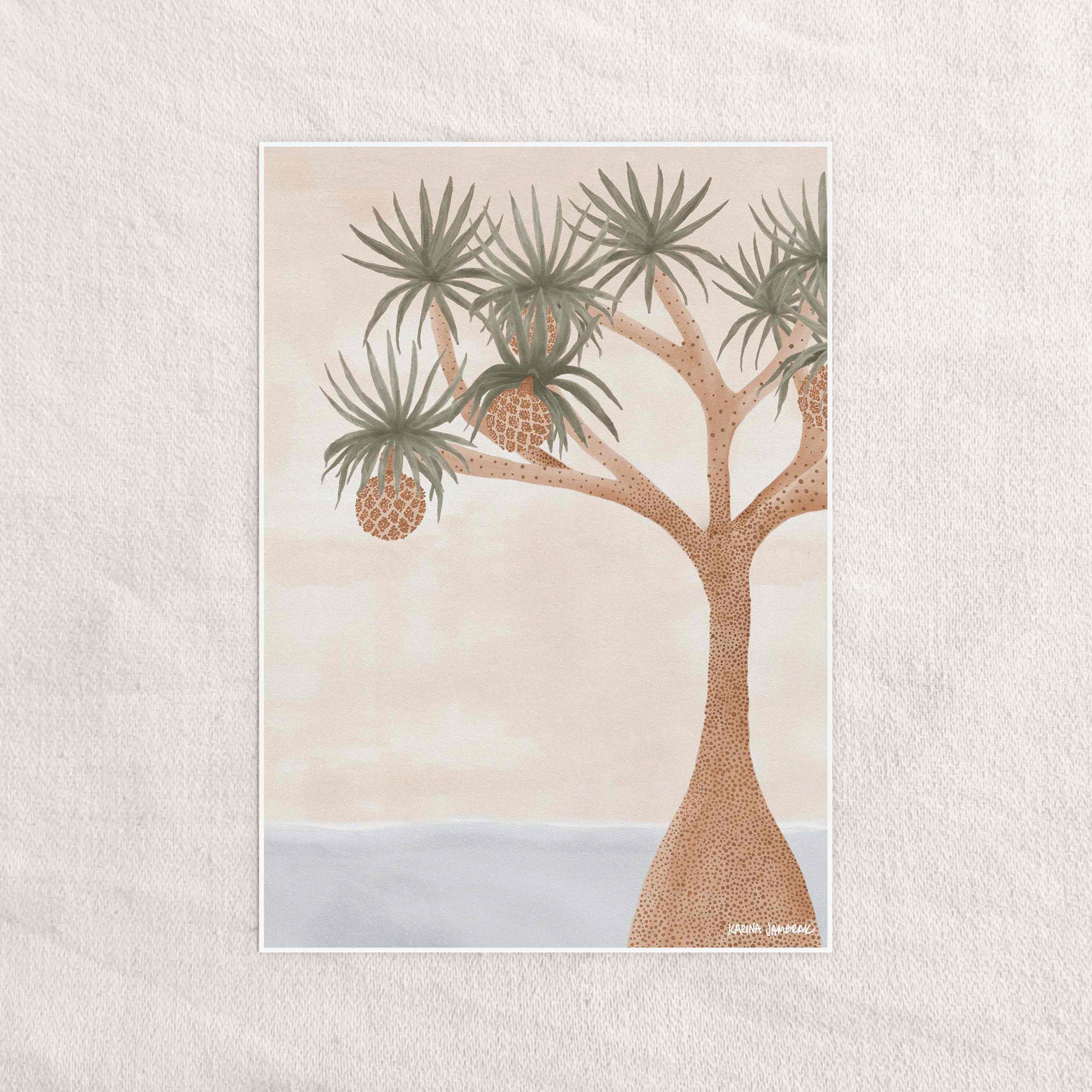 Ocean Pandanus (P) Fine Art Print