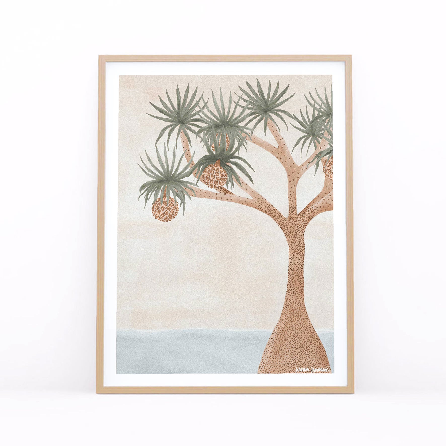Ocean Pandanus (P) Fine Art Print