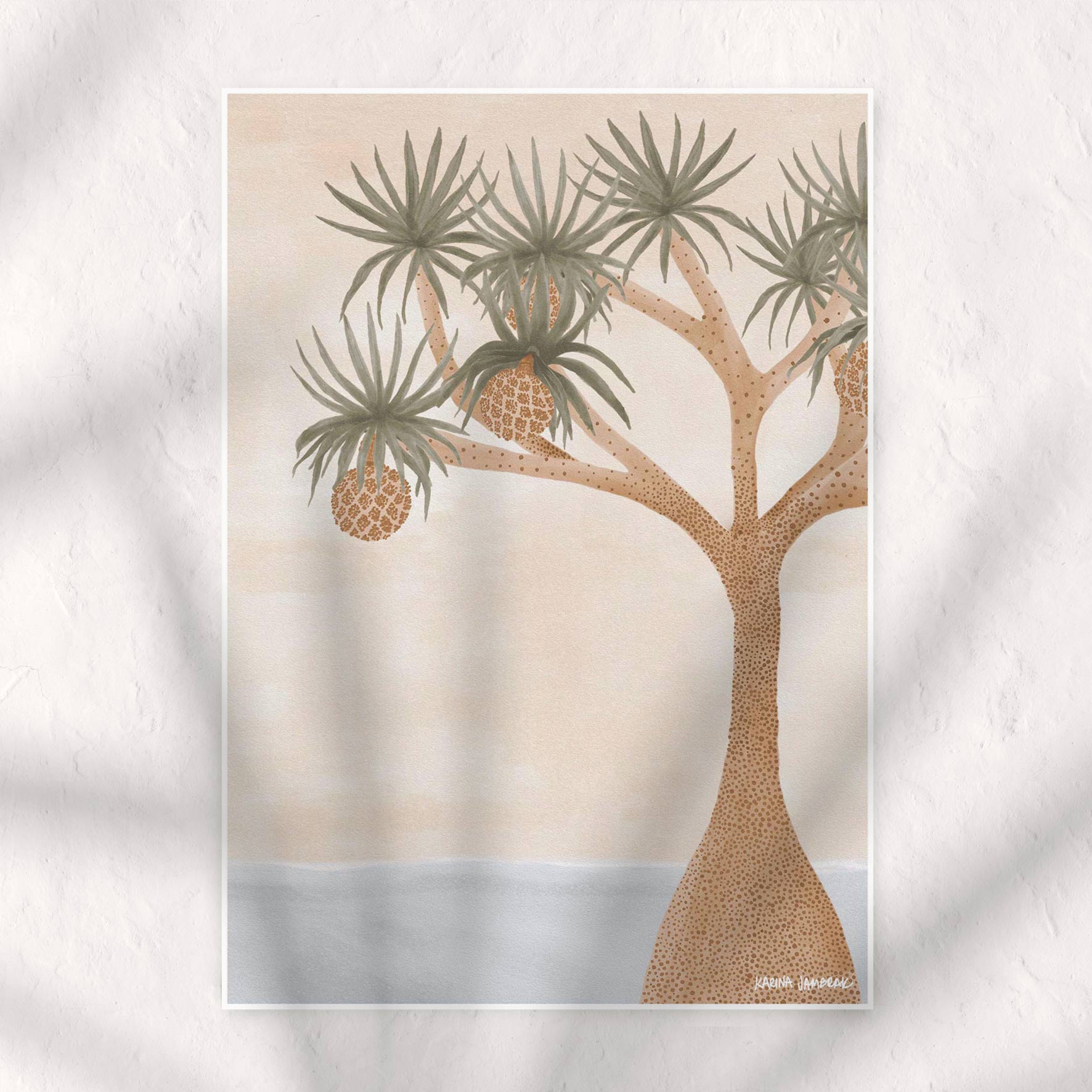 Ocean Pandanus (P) Fine Art Print