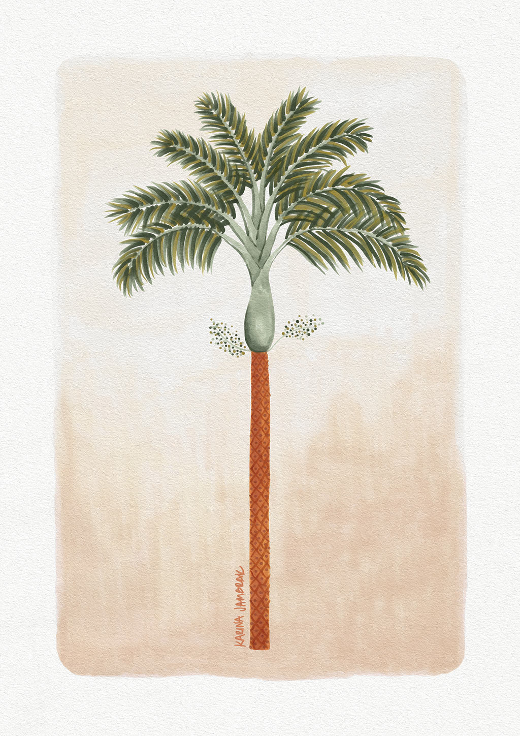 Paradise Palms { 1 } Fine Art Print
