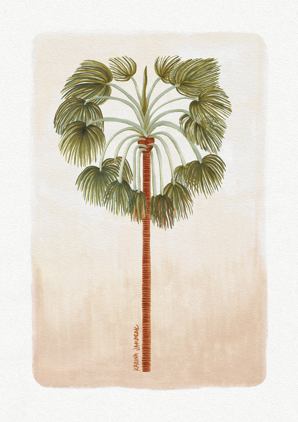 Paradise Palms { 2 } Fine Art Print