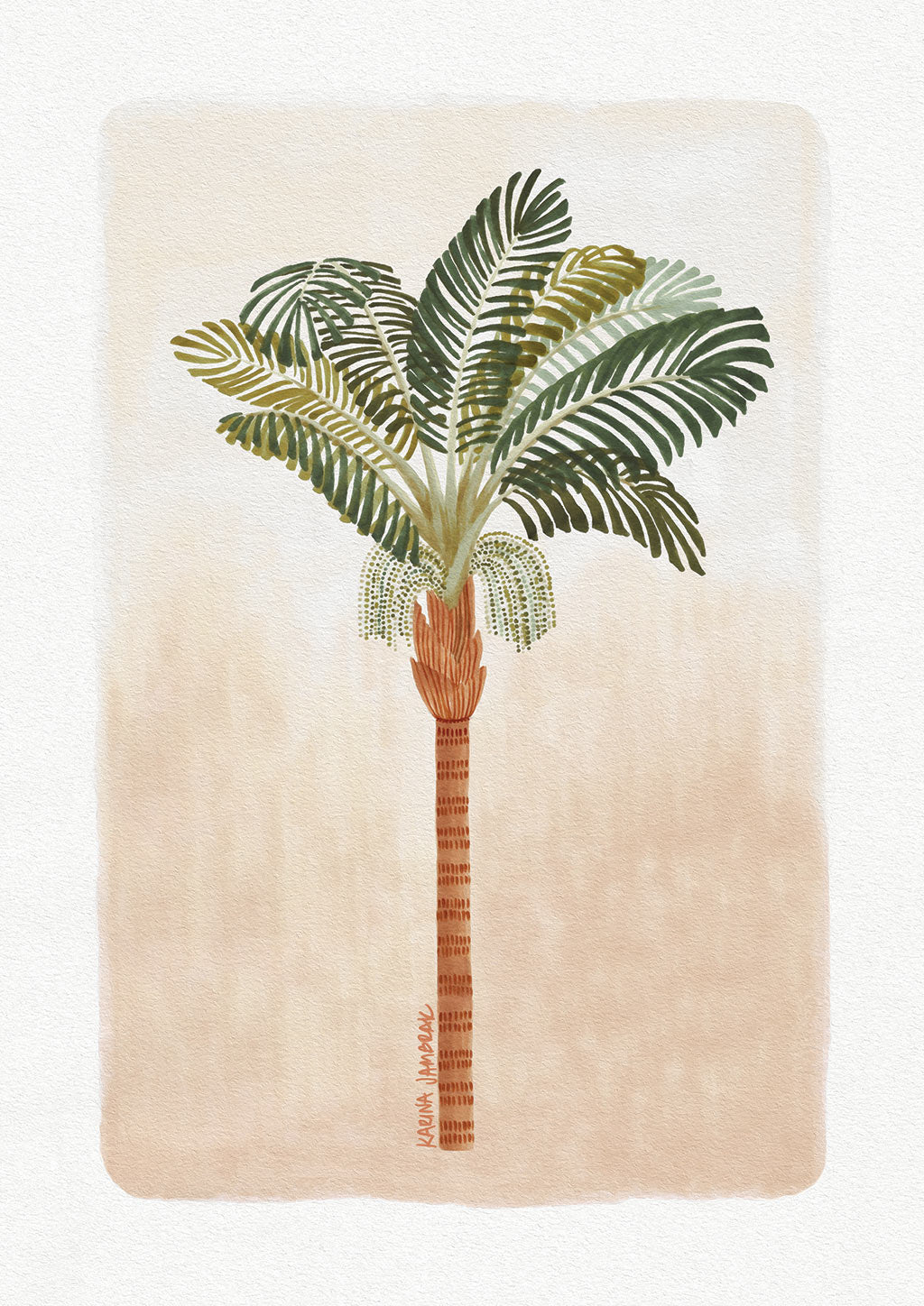 Paradise Palms { 3 } Fine Art Print