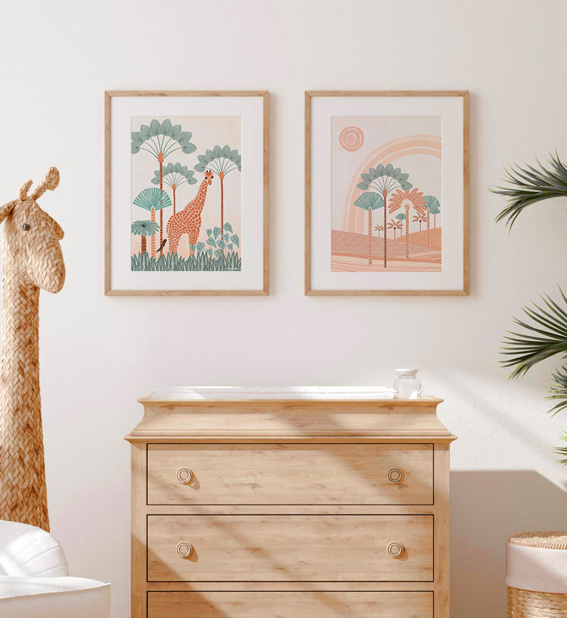 Gala Giraffe Fine Art Print