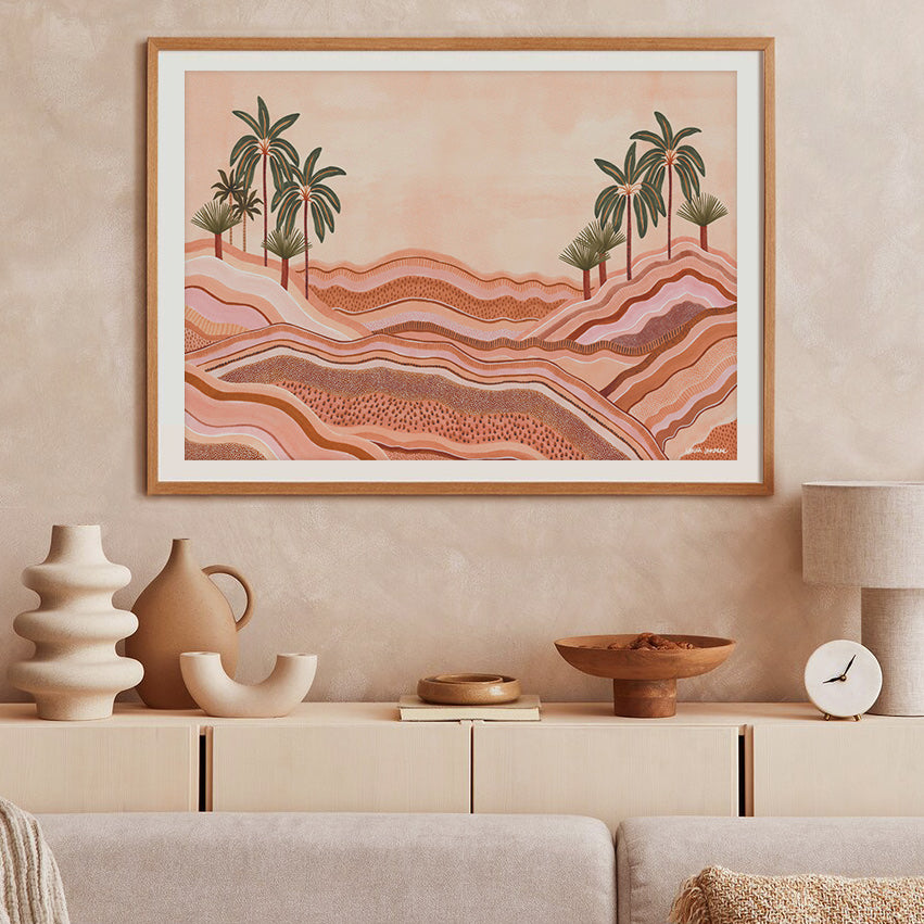 Sunset Vista Fine Art Print