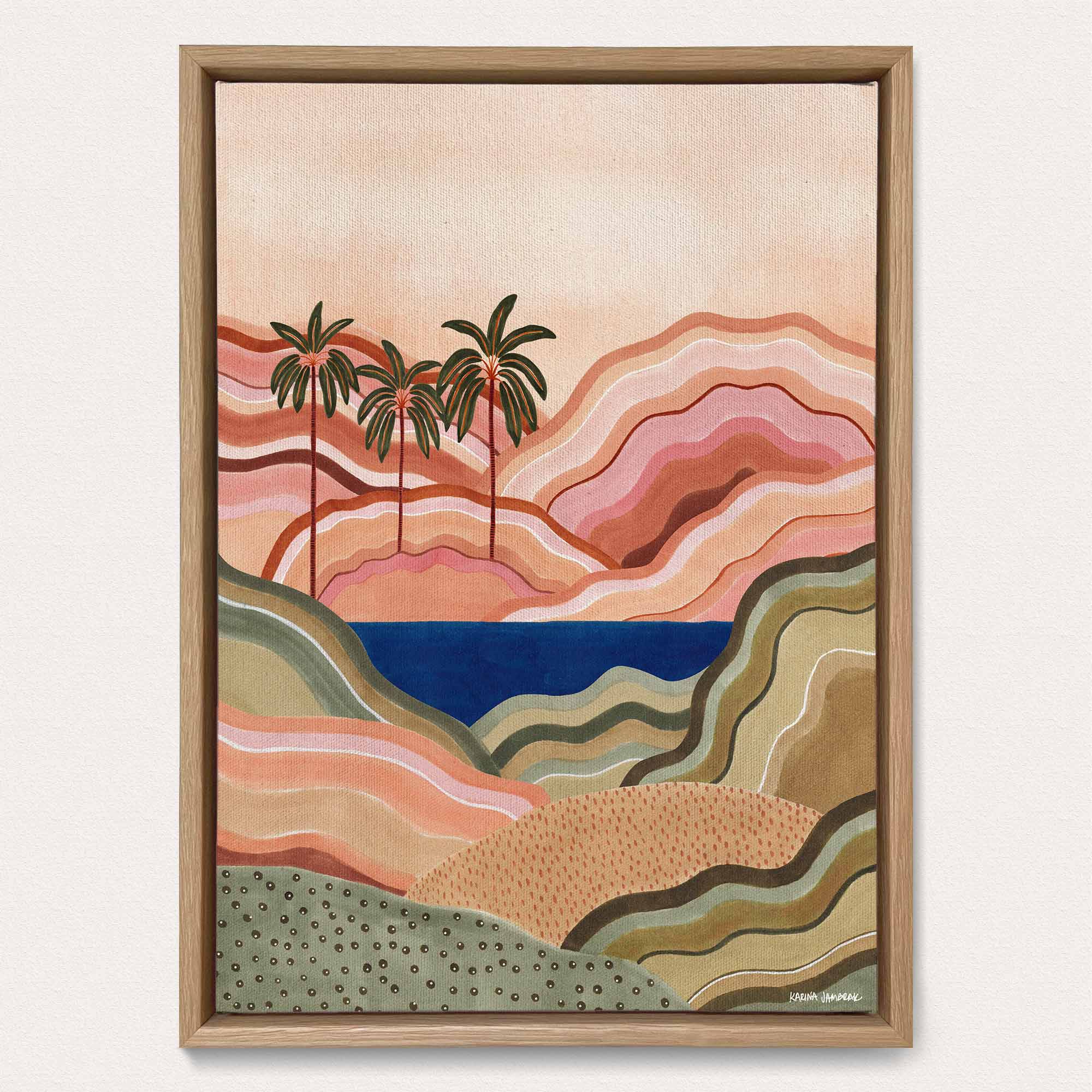 I Like It Here Fine Art Print