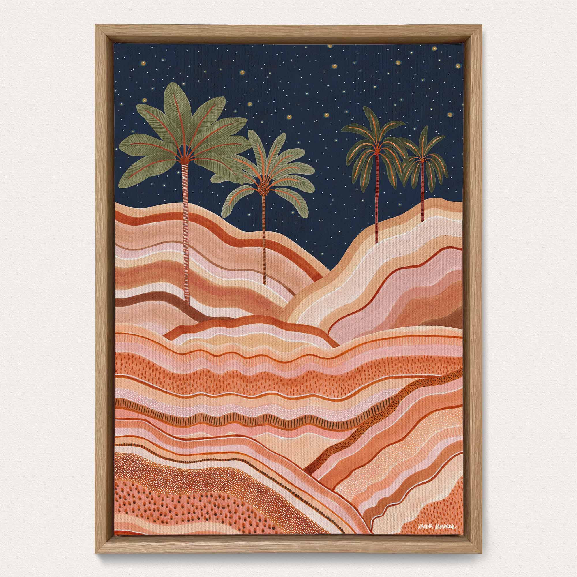 Midnight Reflection Fine Art Print