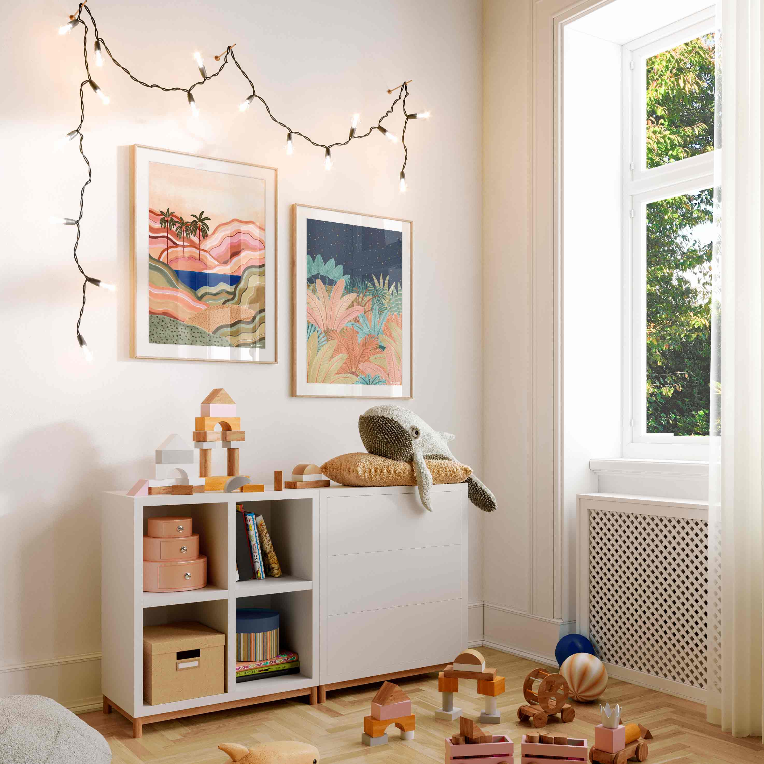 I Like It Here Fine Art Print