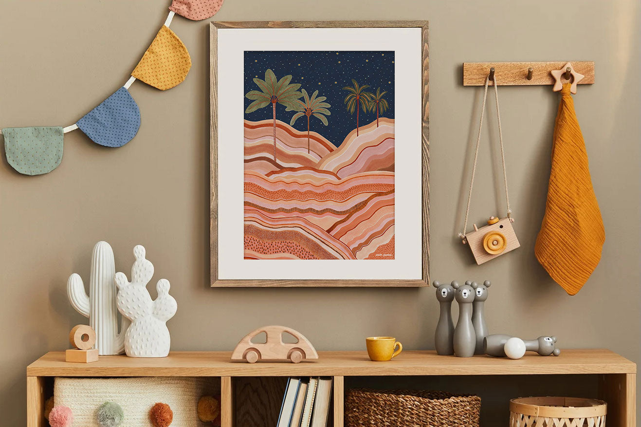 Midnight Reflection Fine Art Print