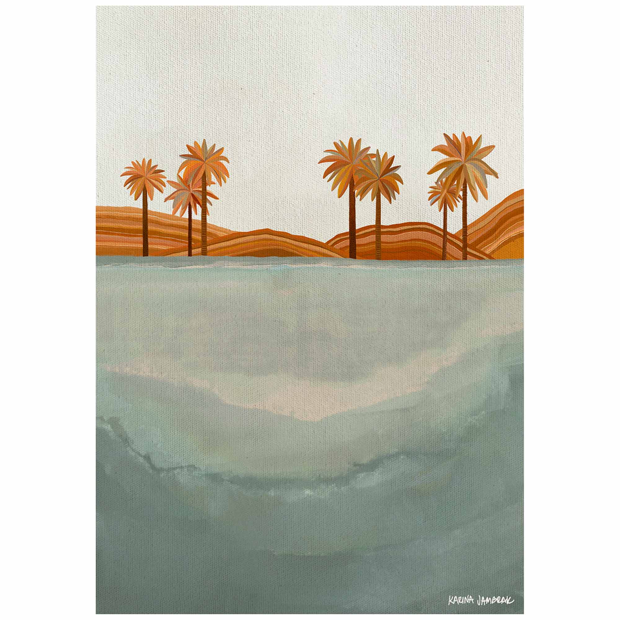 Shoreline Horizon Fine Art Print