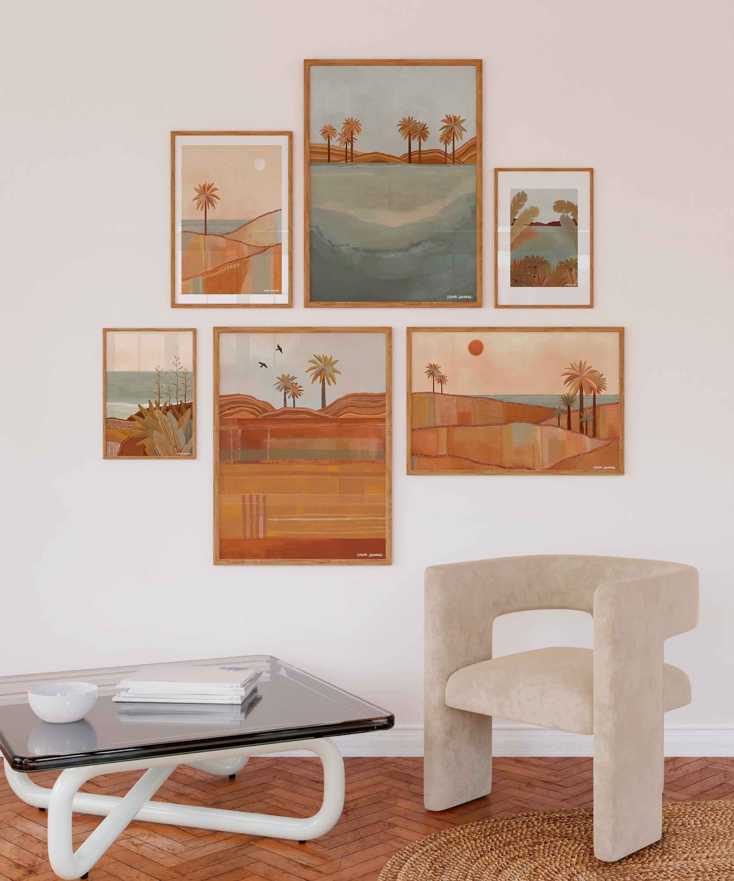 Shoreline Horizon Fine Art Print