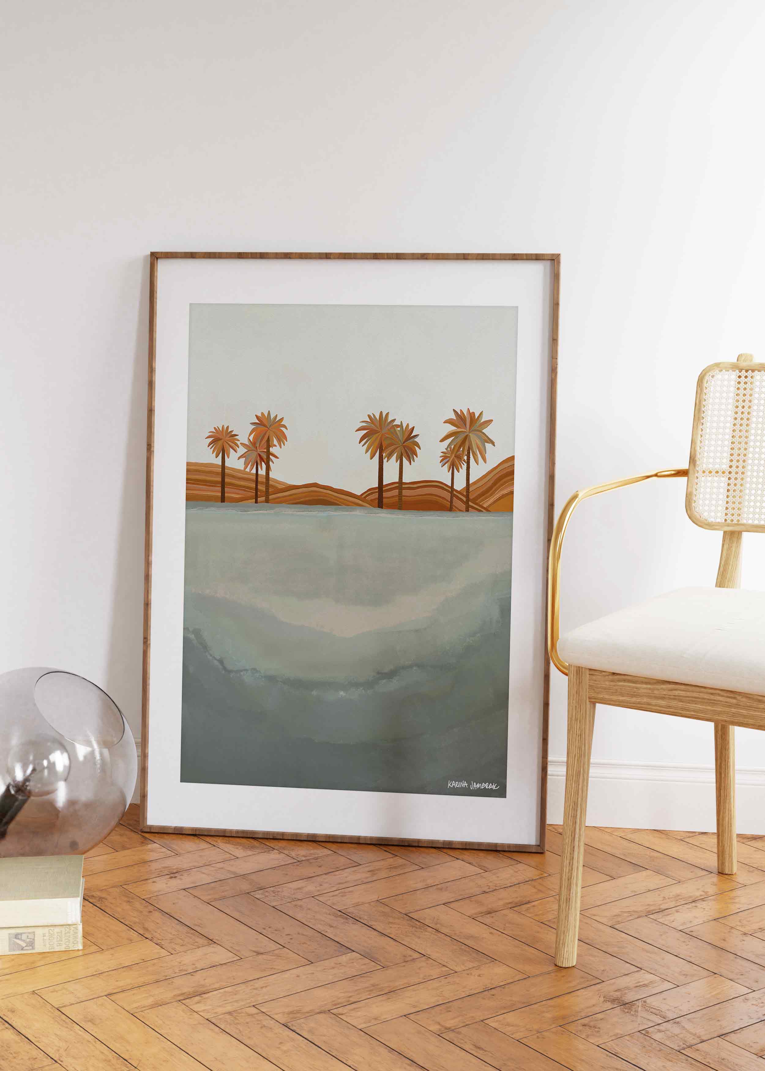 Shoreline Horizon Fine Art Print