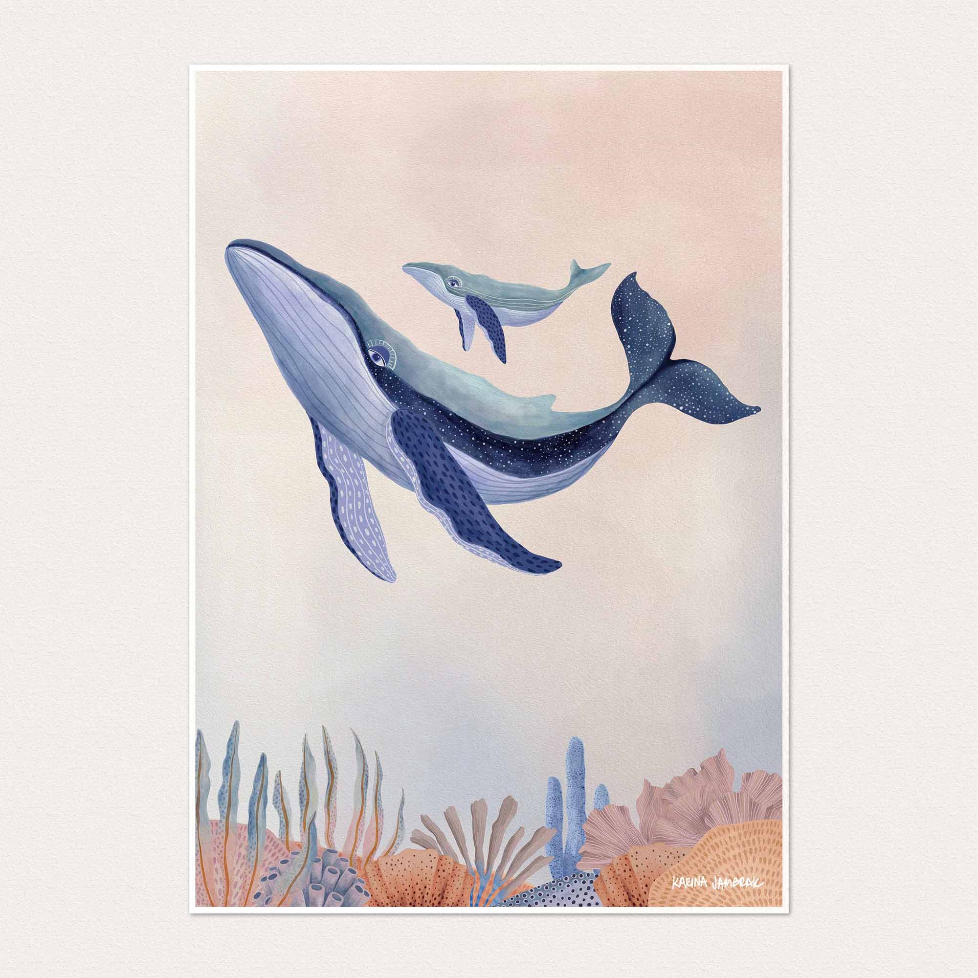 Floating In The Deep Fine Art Print