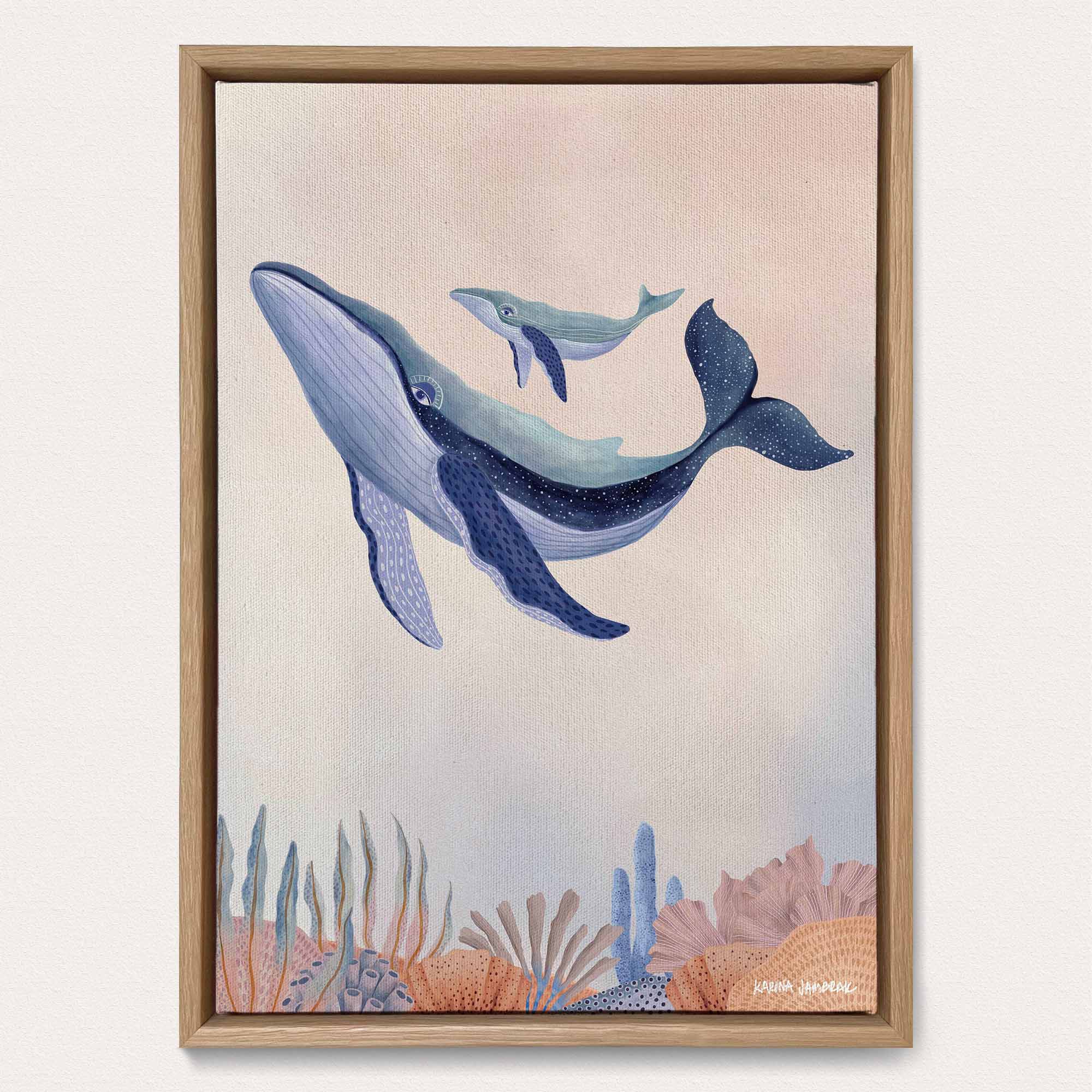 Floating In The Deep Fine Art Print