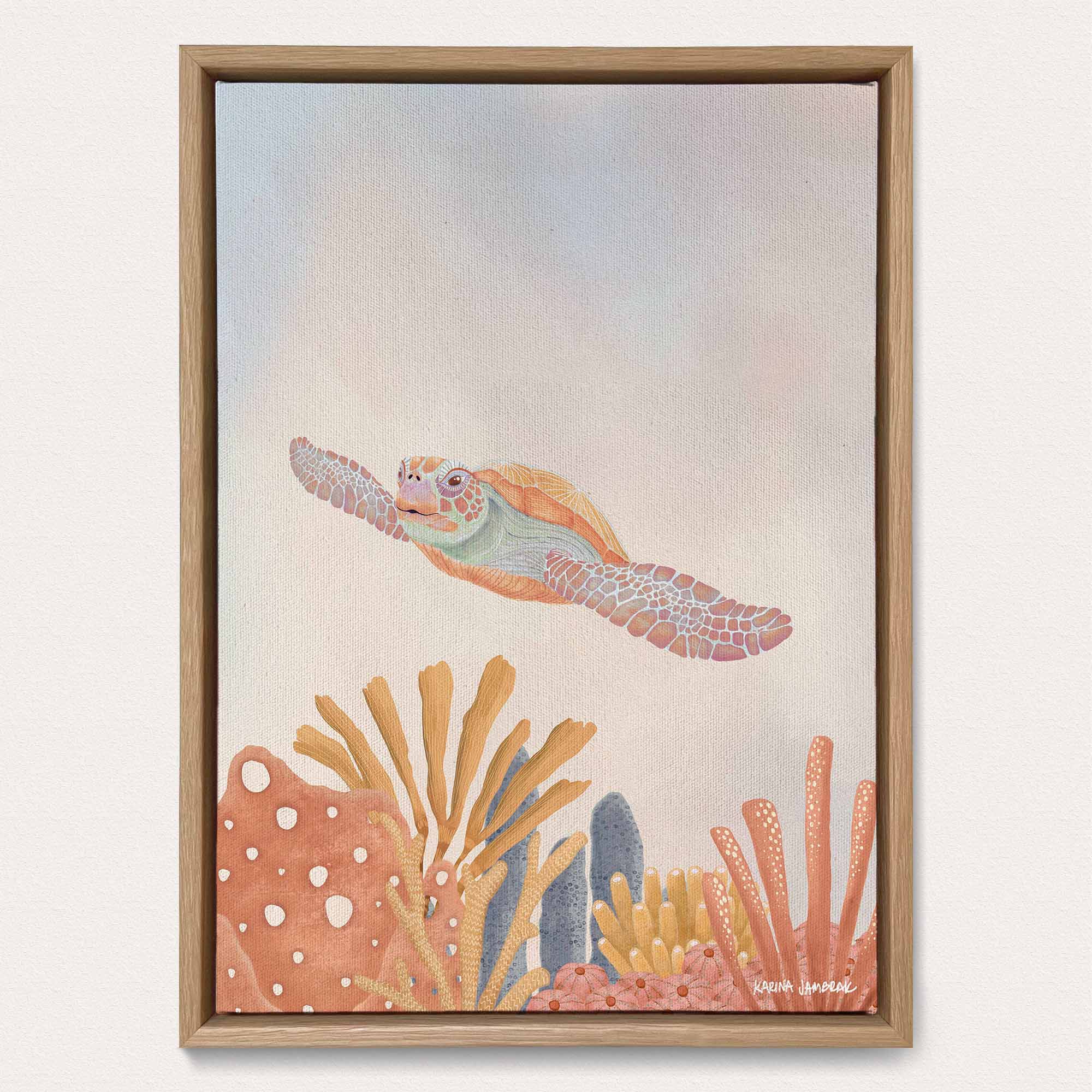 Reef Glider Fine Art Print