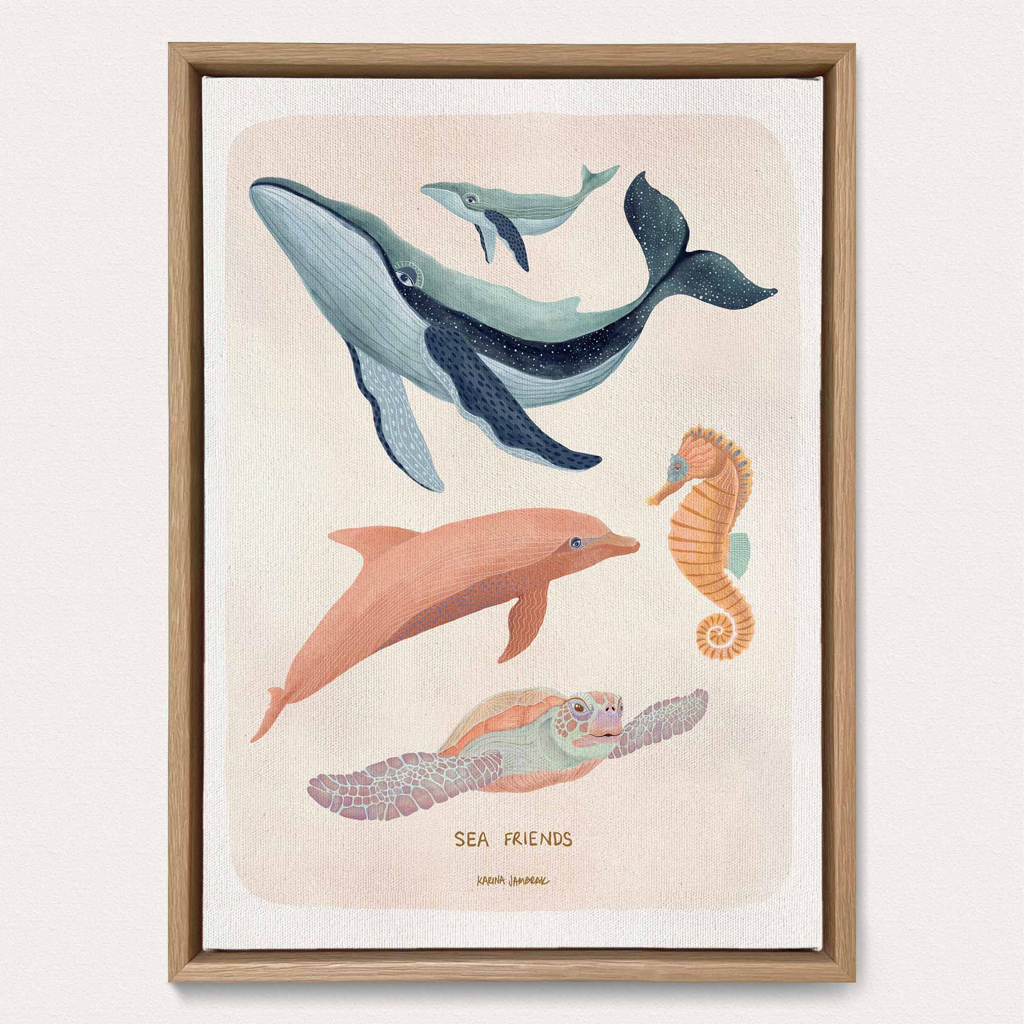 Sea Friends Fine Art Print