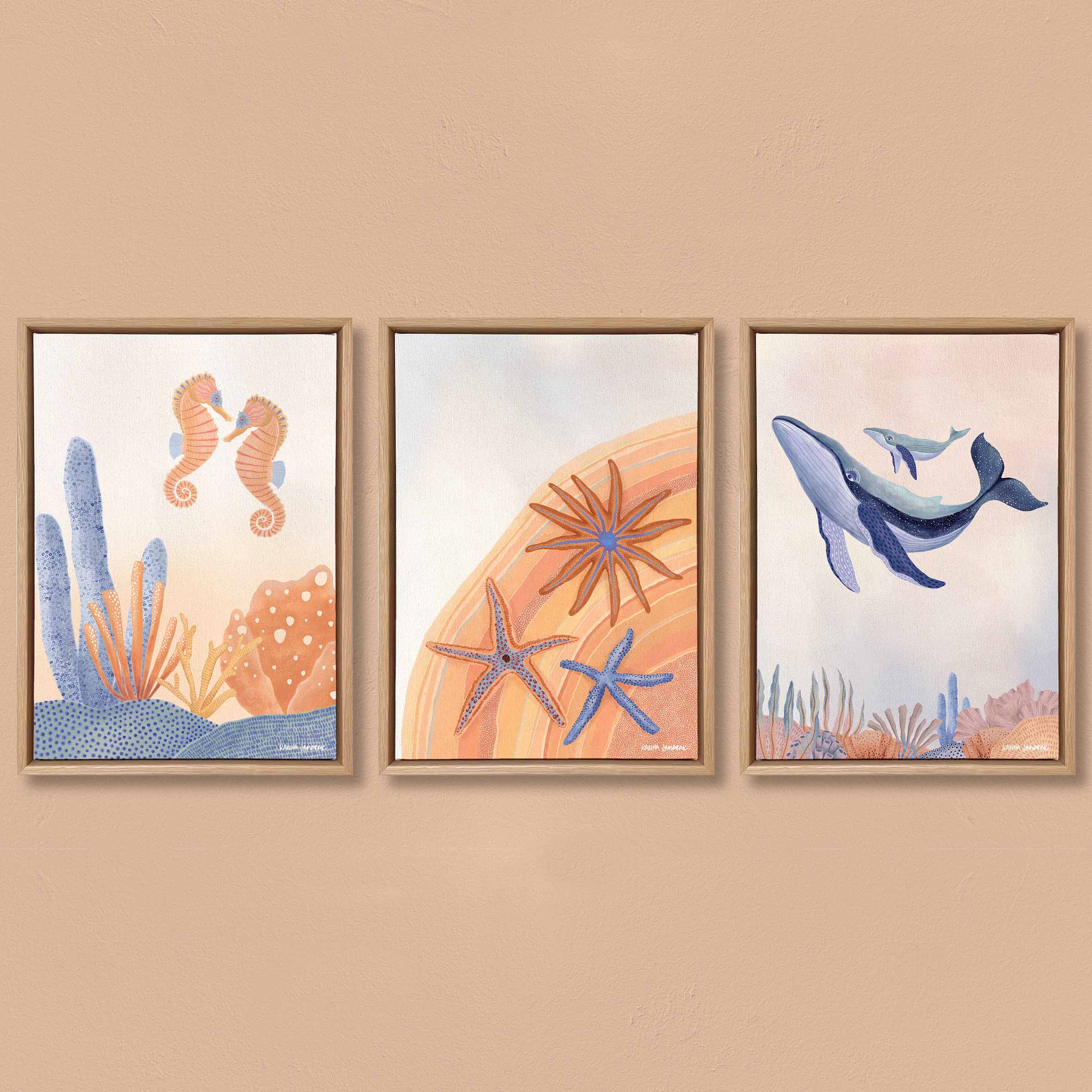 Floating In The Deep Fine Art Print