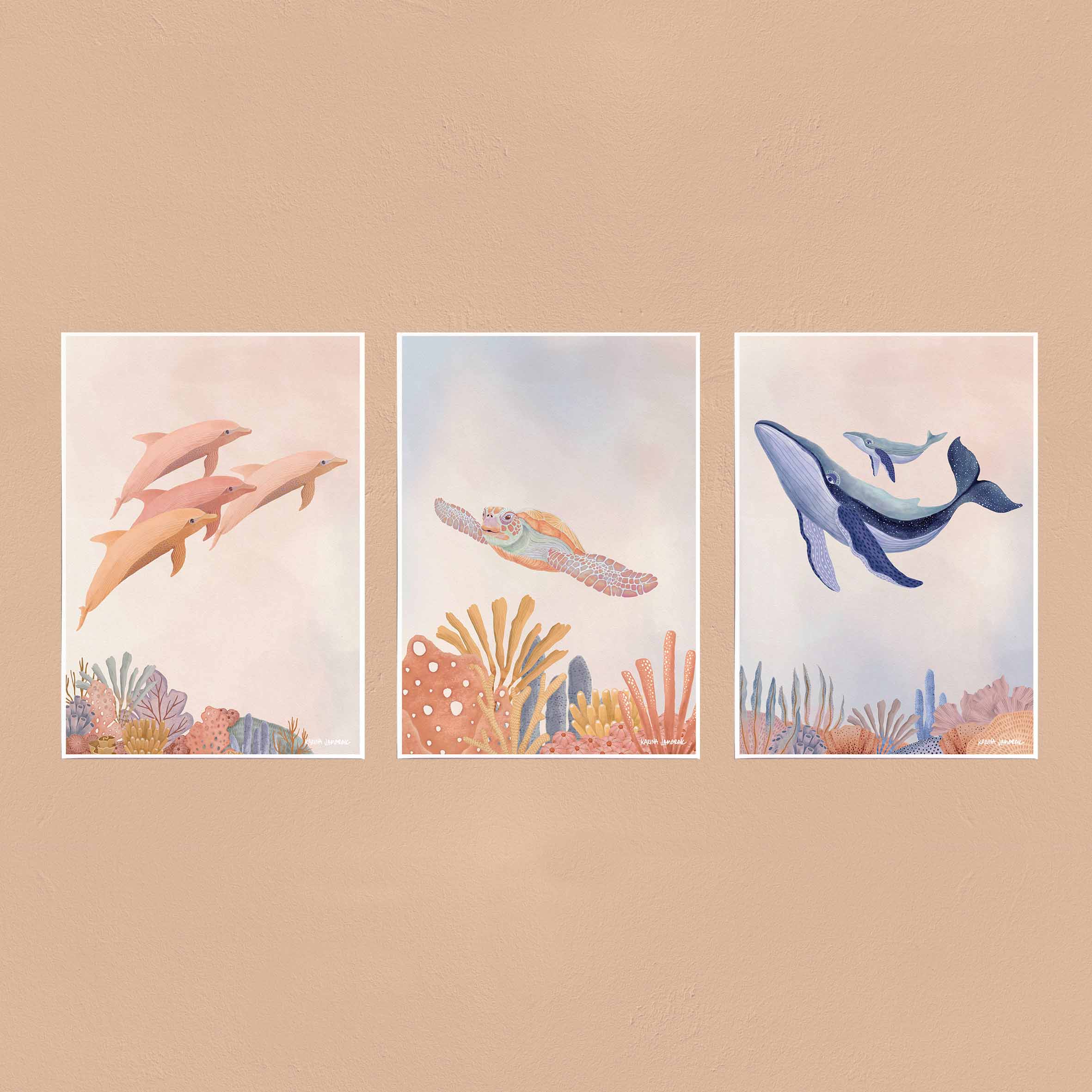 Wave Riders Fine Art Print