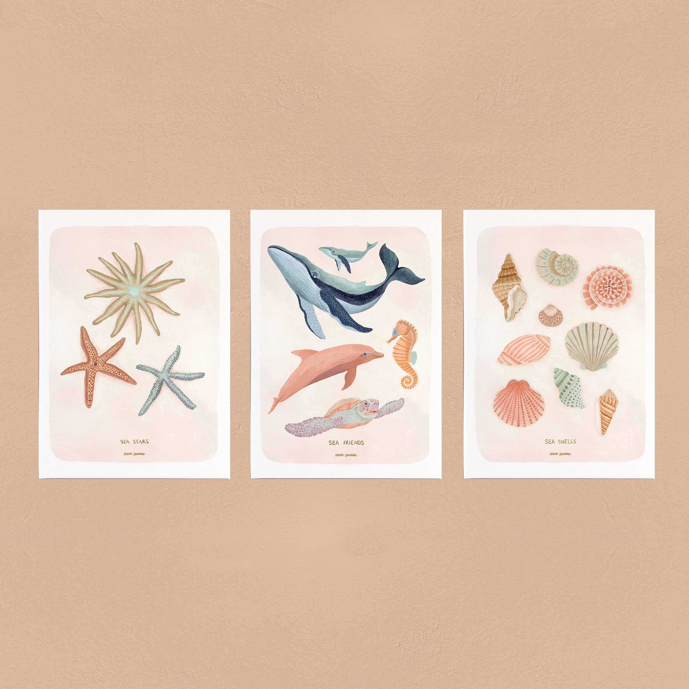 Sea Friends Fine Art Print