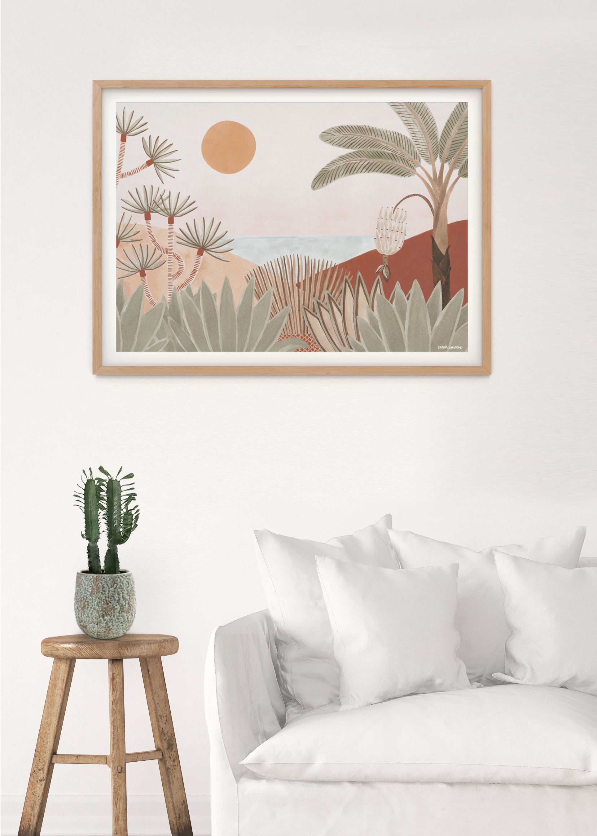 Sunlit Views Fine Art Print