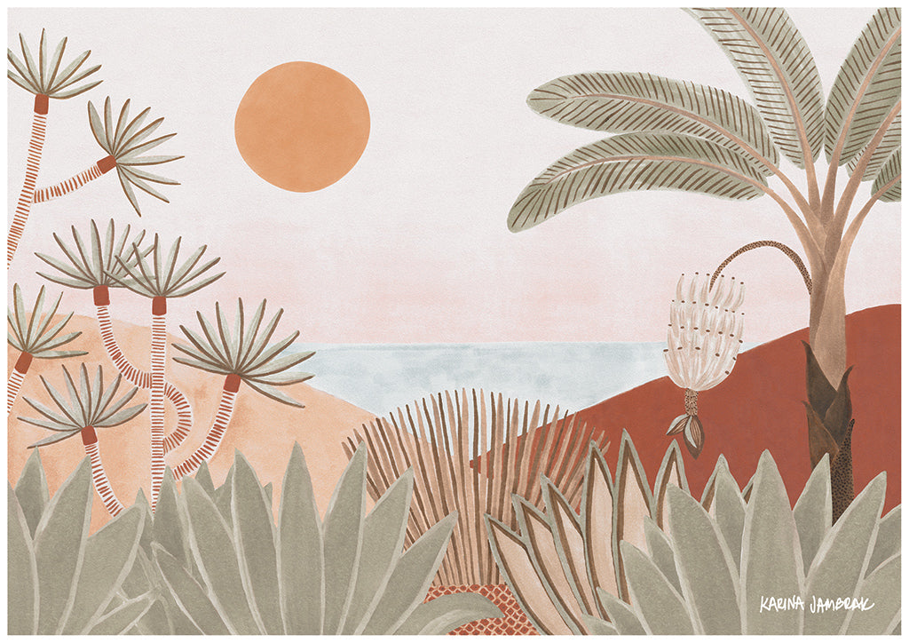 Sunlit Views Fine Art Print