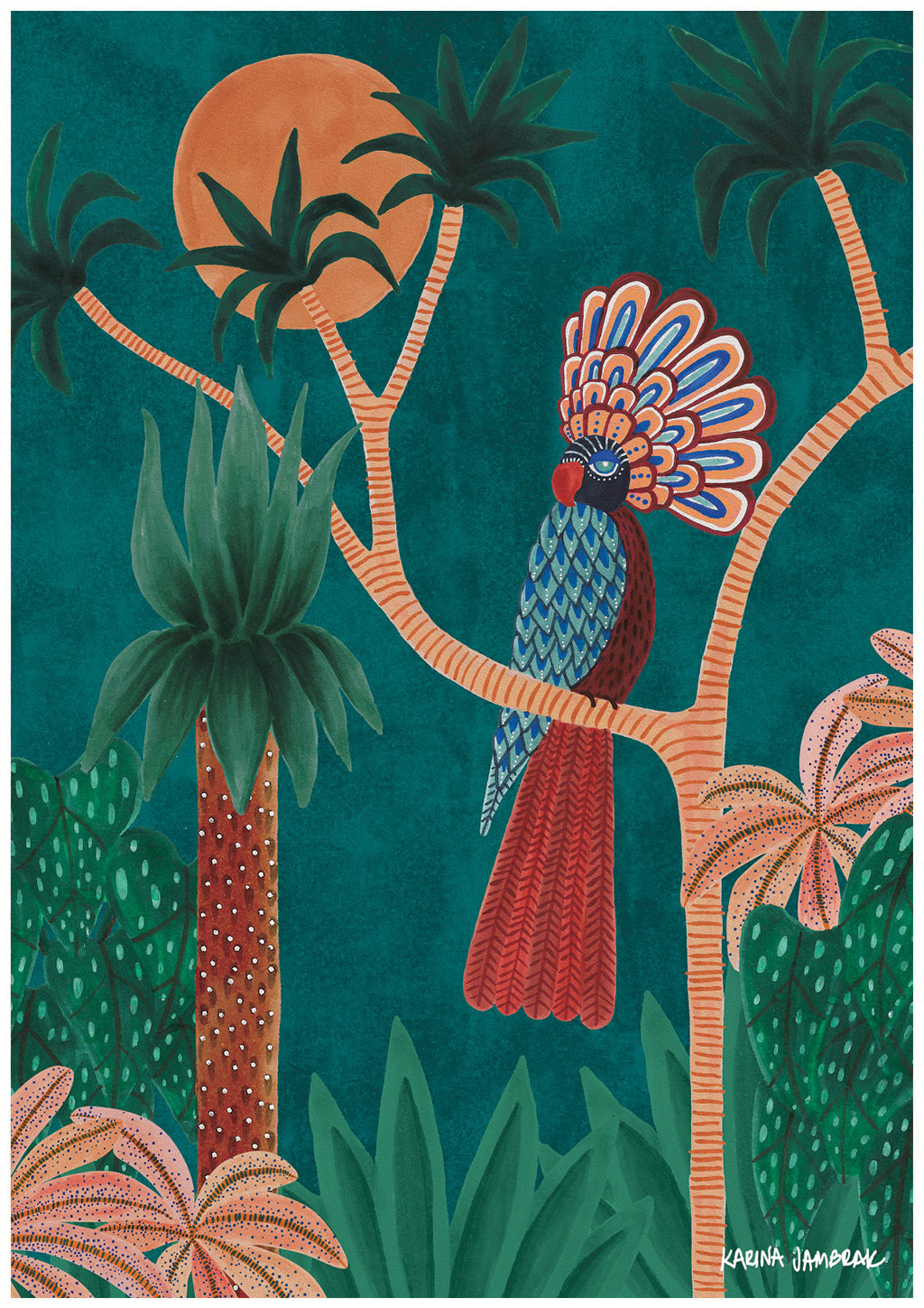 The Eye of the Jungle Fine Art Print