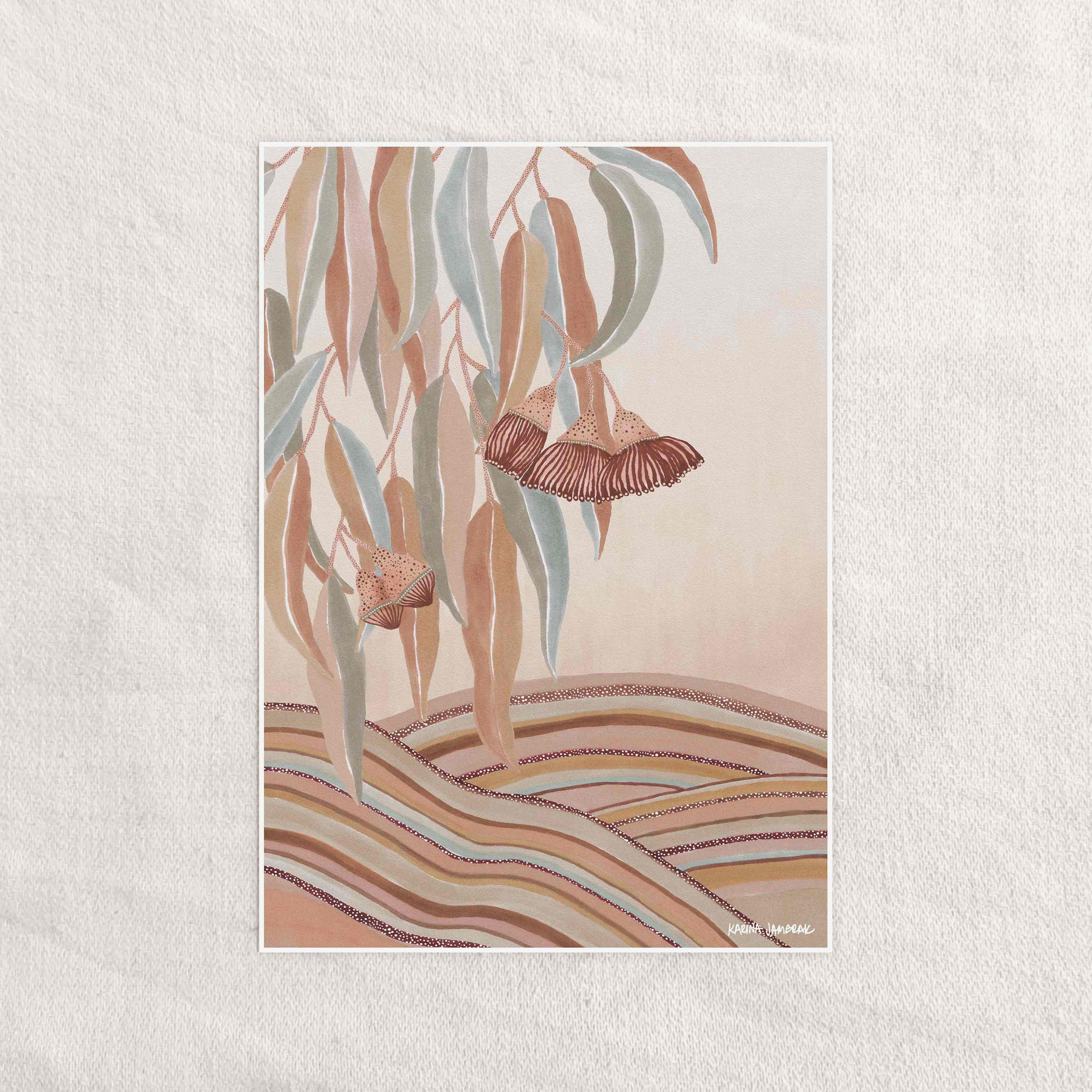 Under the Eucalyptus Tree Fine Art Print