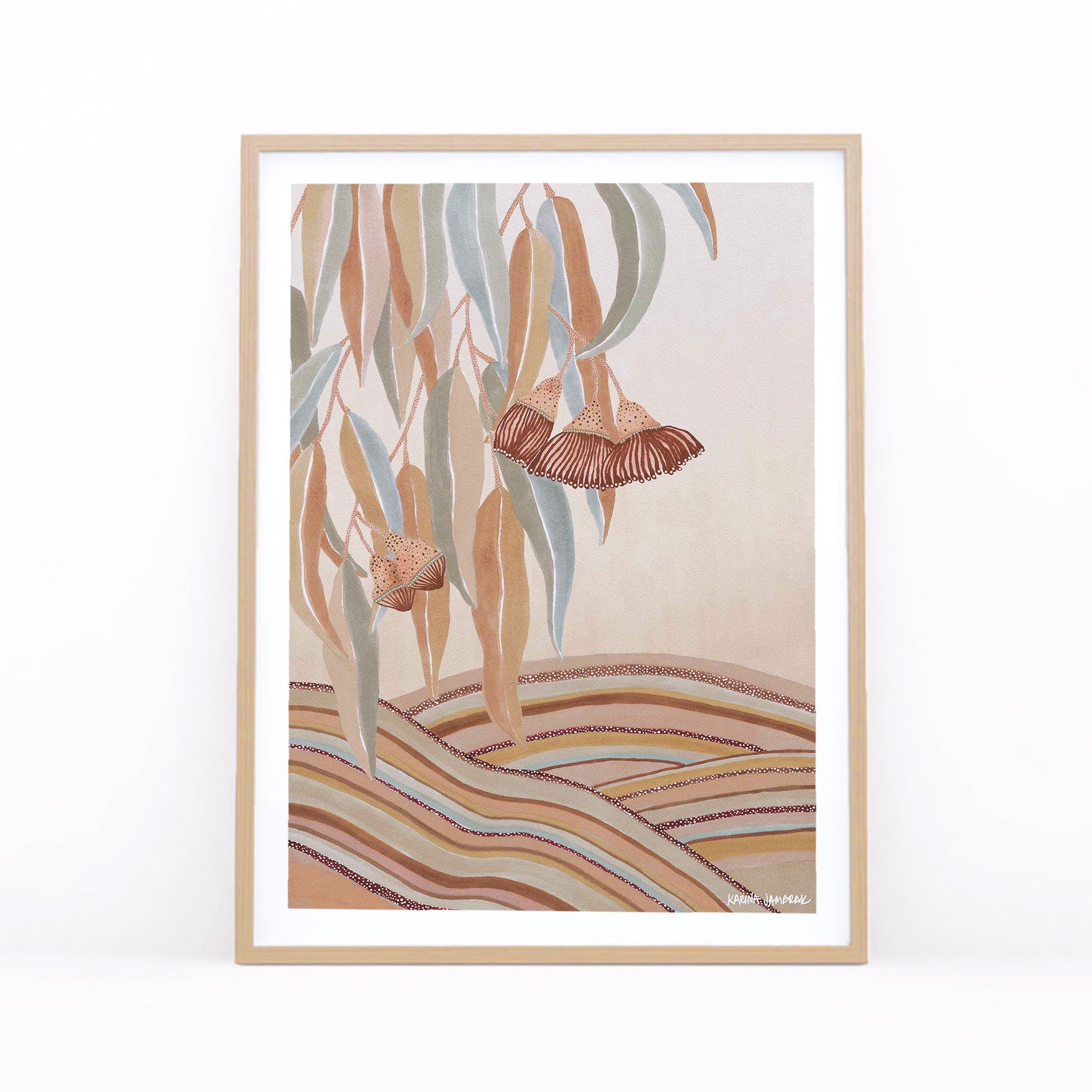 Under the Eucalyptus Tree Fine Art Print