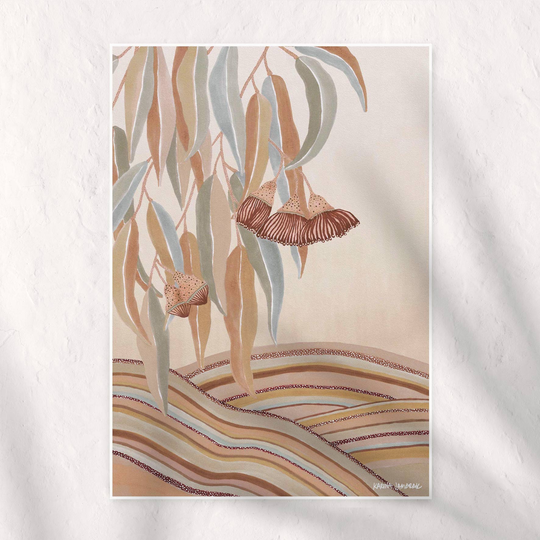 Under the Eucalyptus Tree Fine Art Print