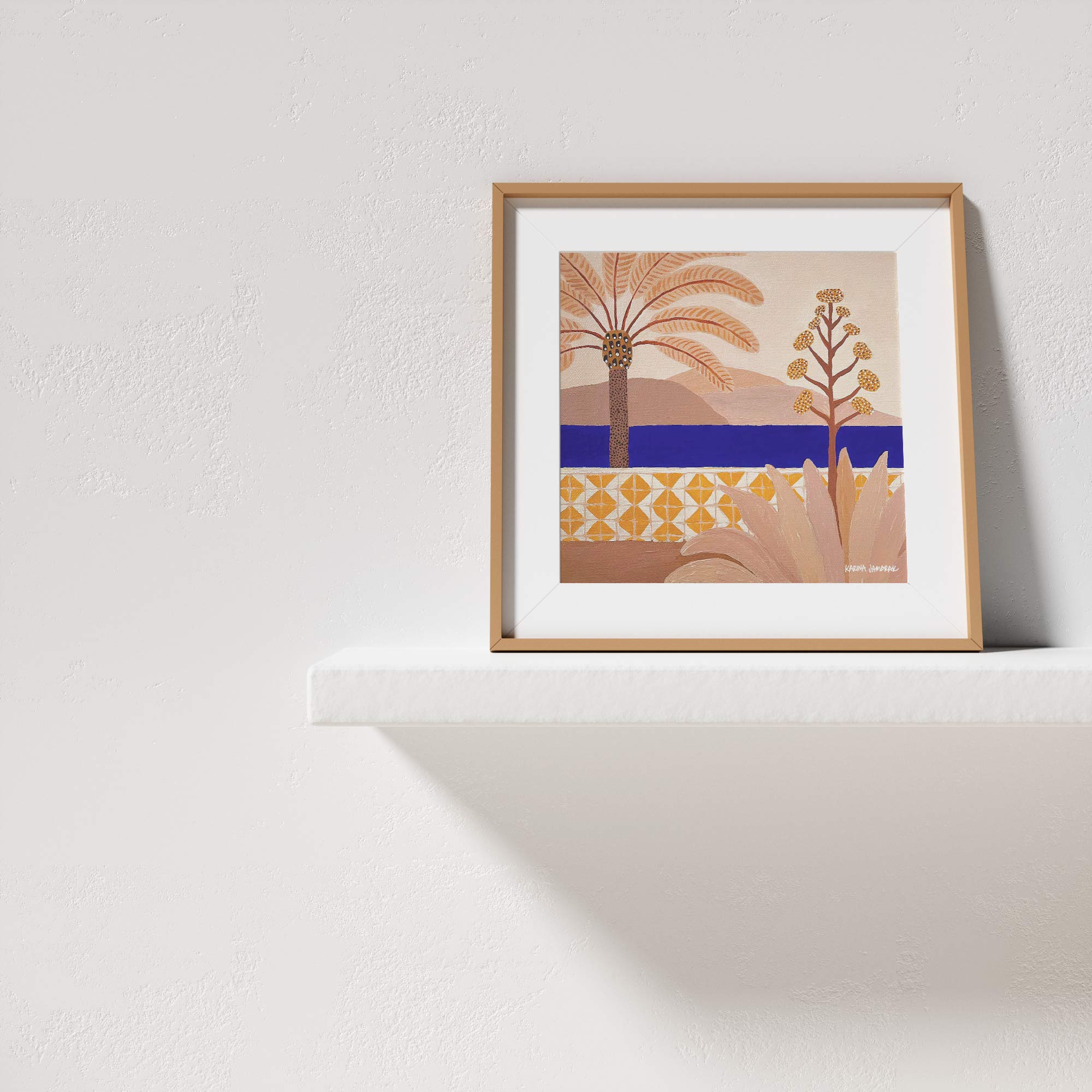 La Plage Fine Art Print