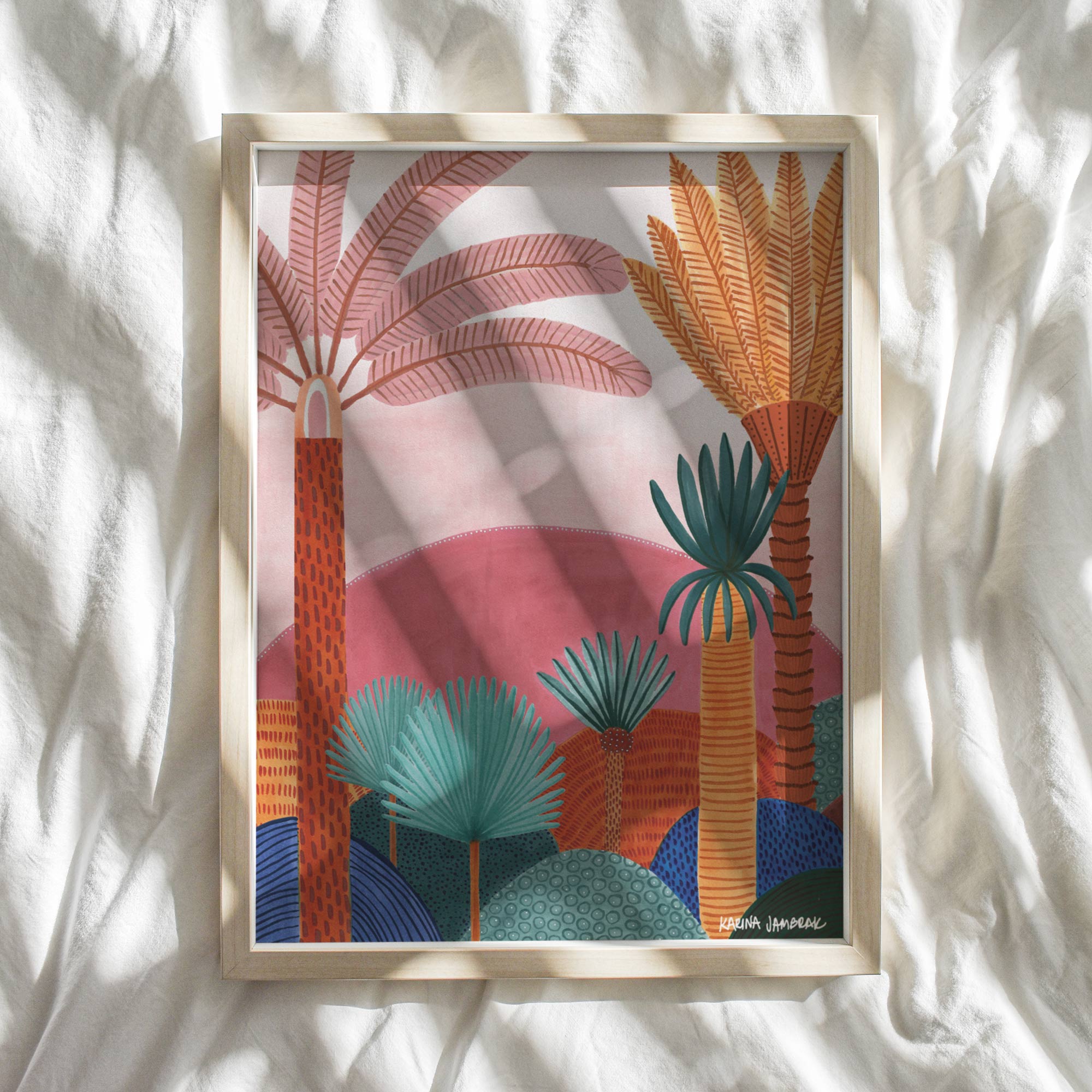 Facing the Warm Sun Fine Art Print