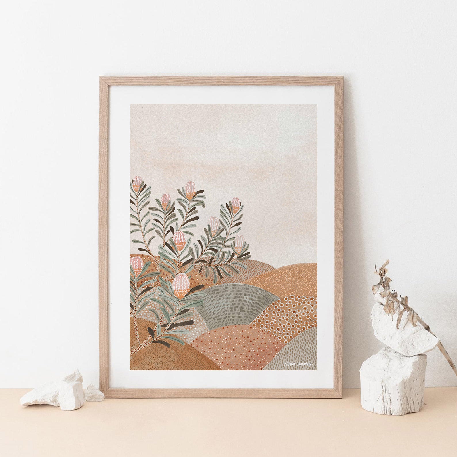 Banksia Vista Fine Art Print