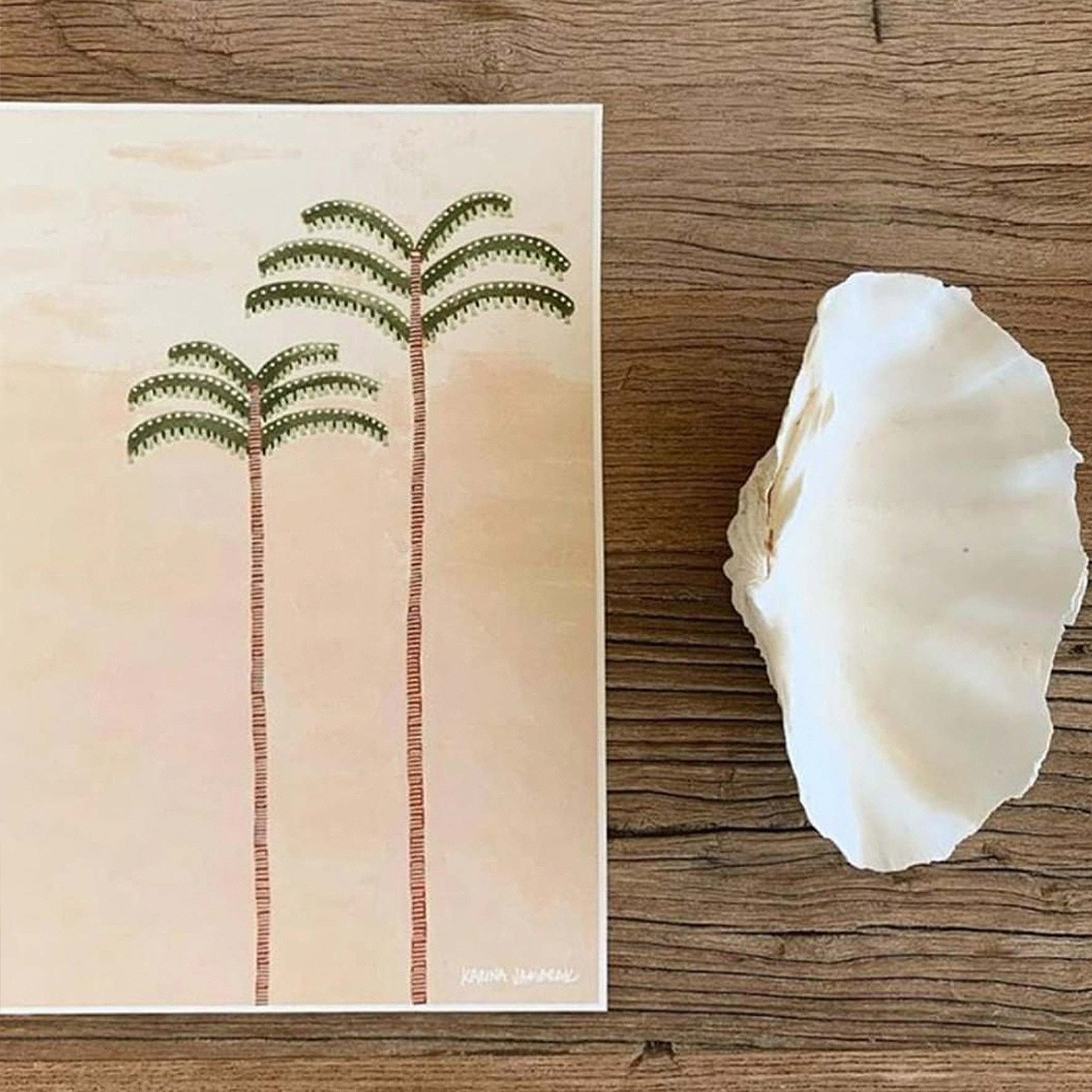 Desert Palms Fine Art Print
