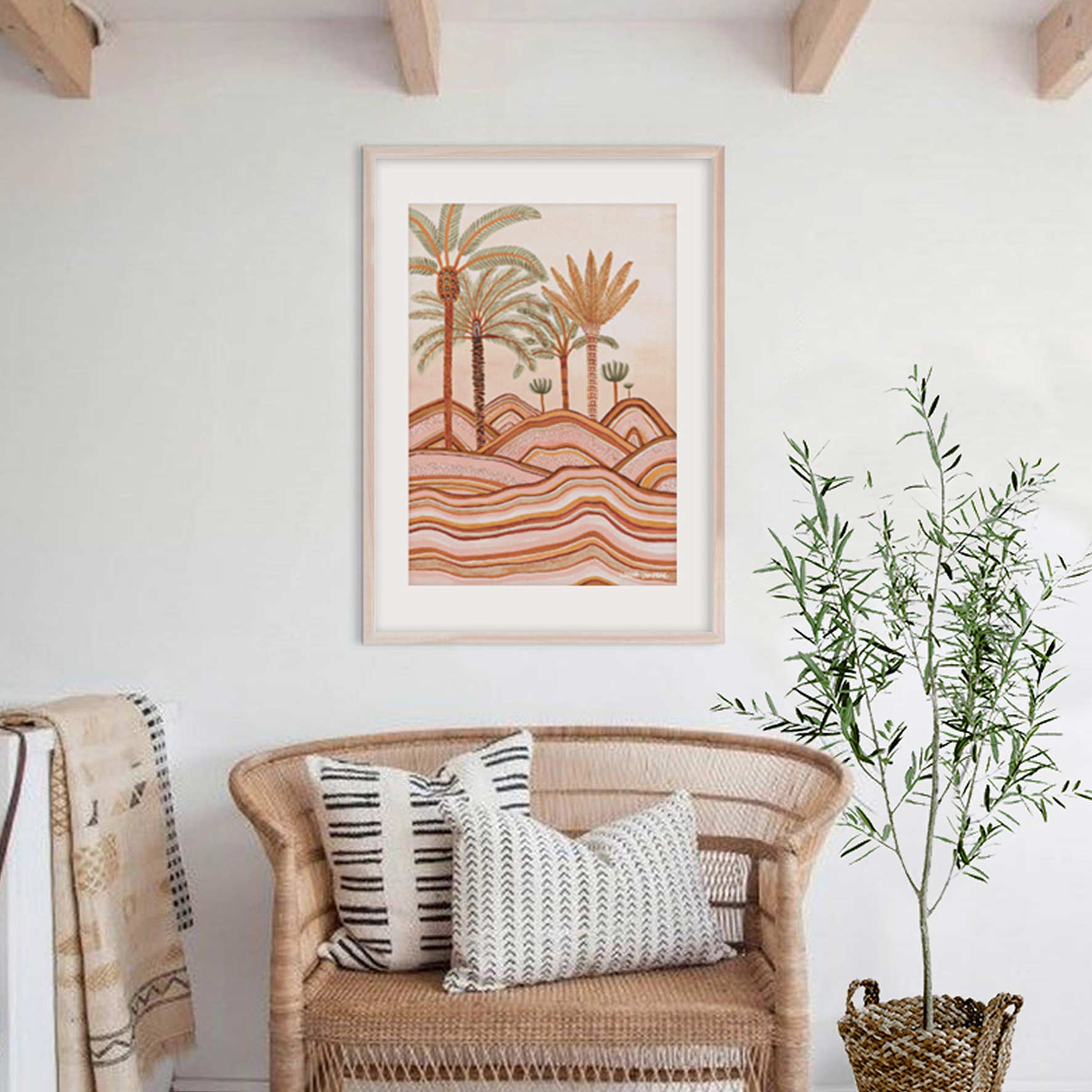 Dusty Plains Fine Art Print