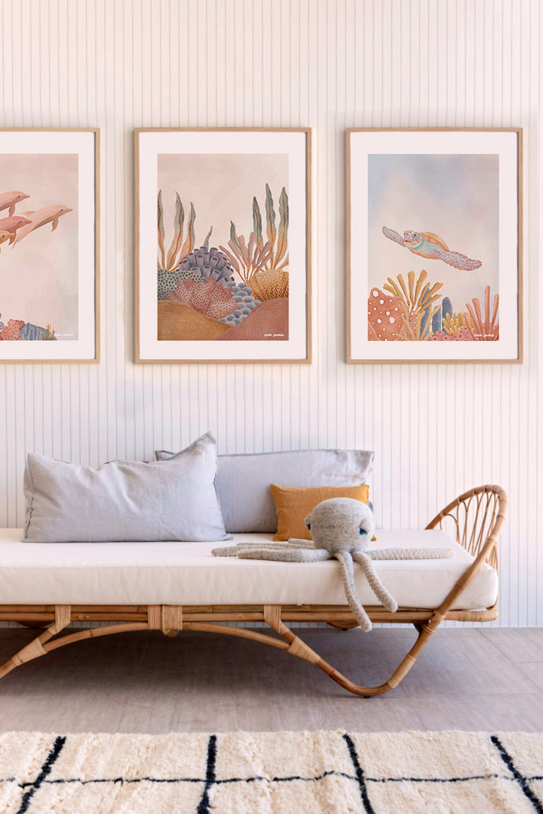 Reef Glider Fine Art Print