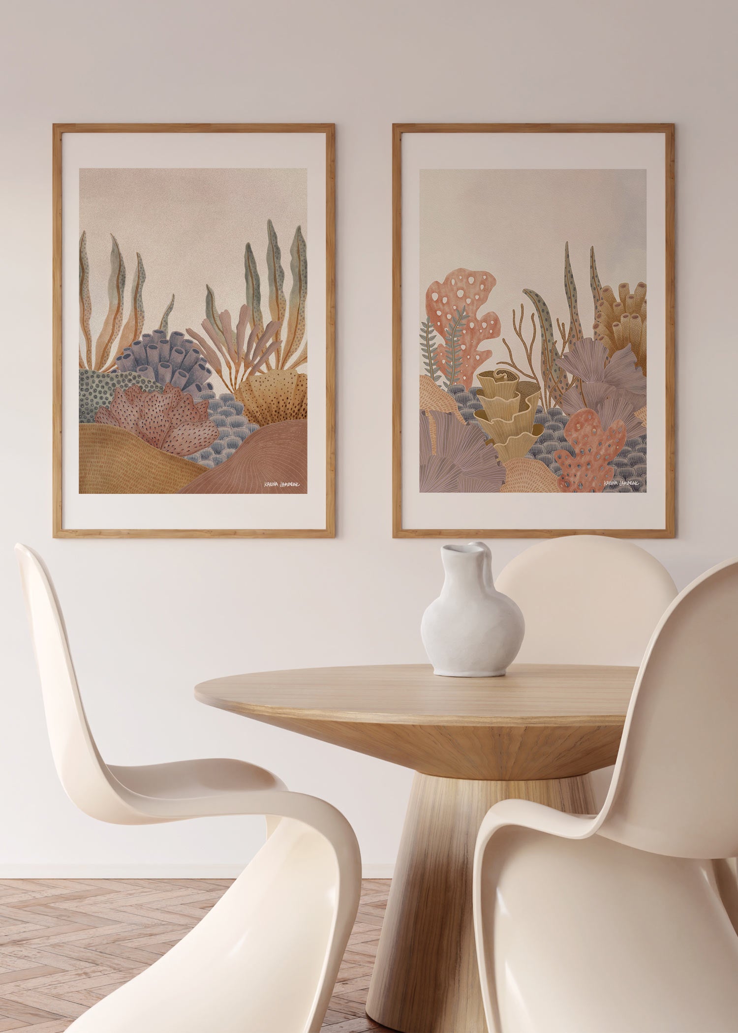 Pastel Reef I Fine Art Print