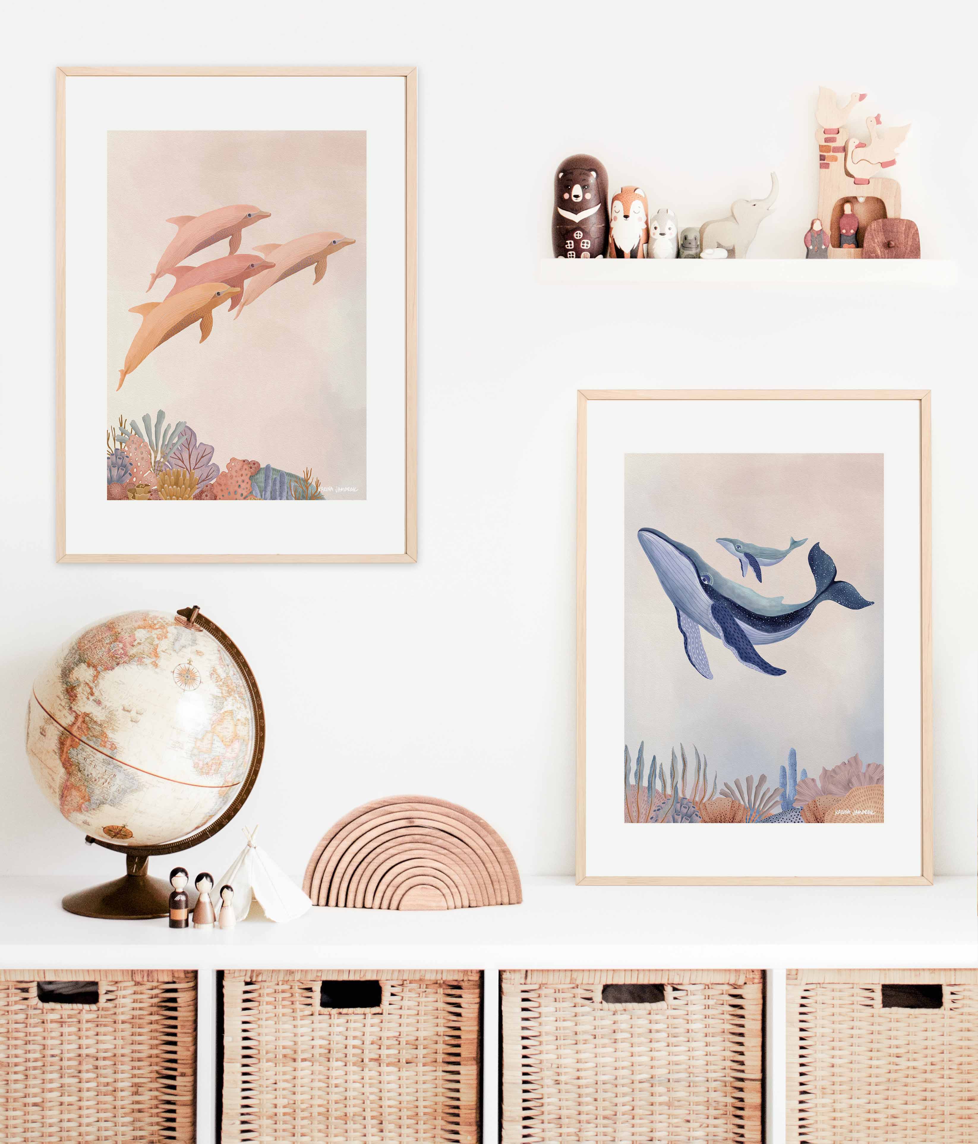 Wave Riders Fine Art Print