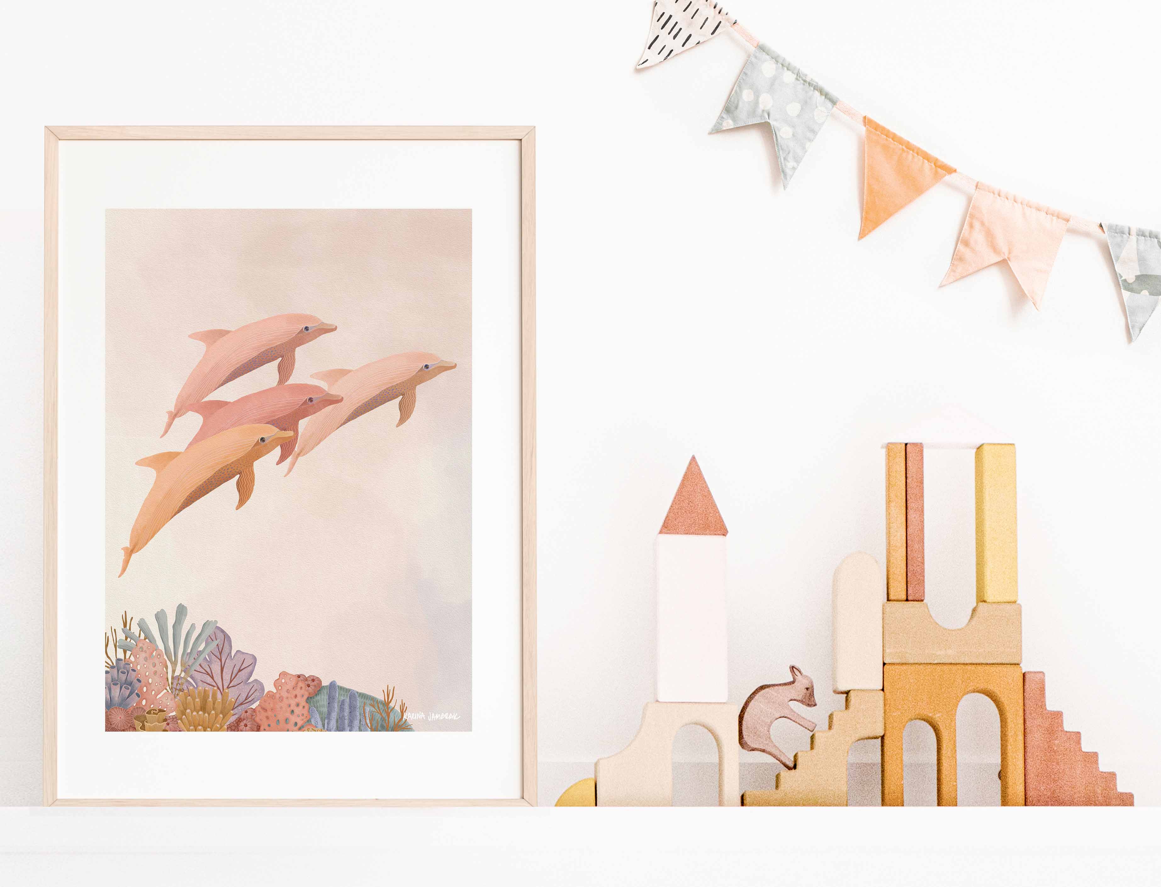 Wave Riders Fine Art Print