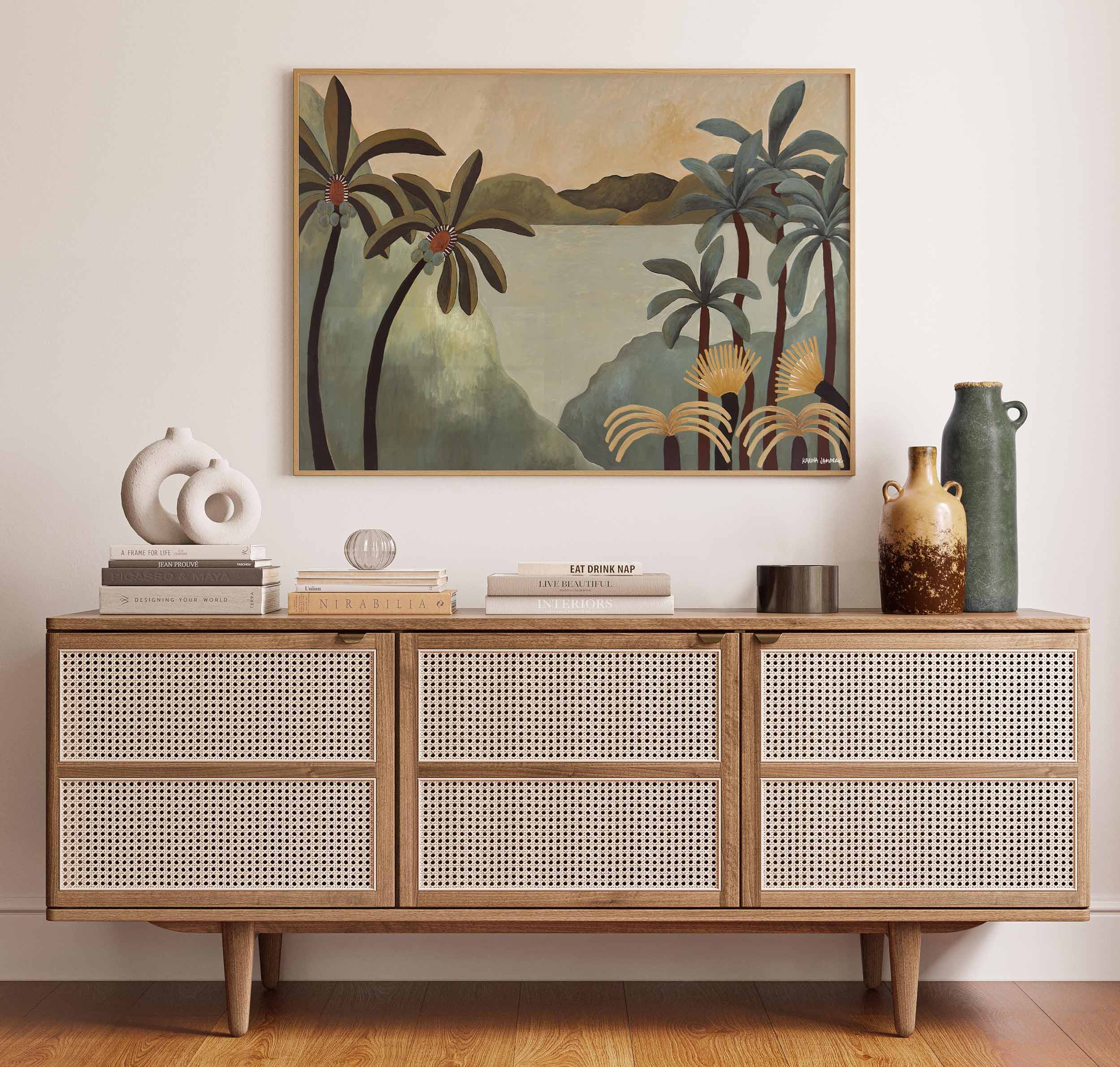 At The Lookout Fine Art Print