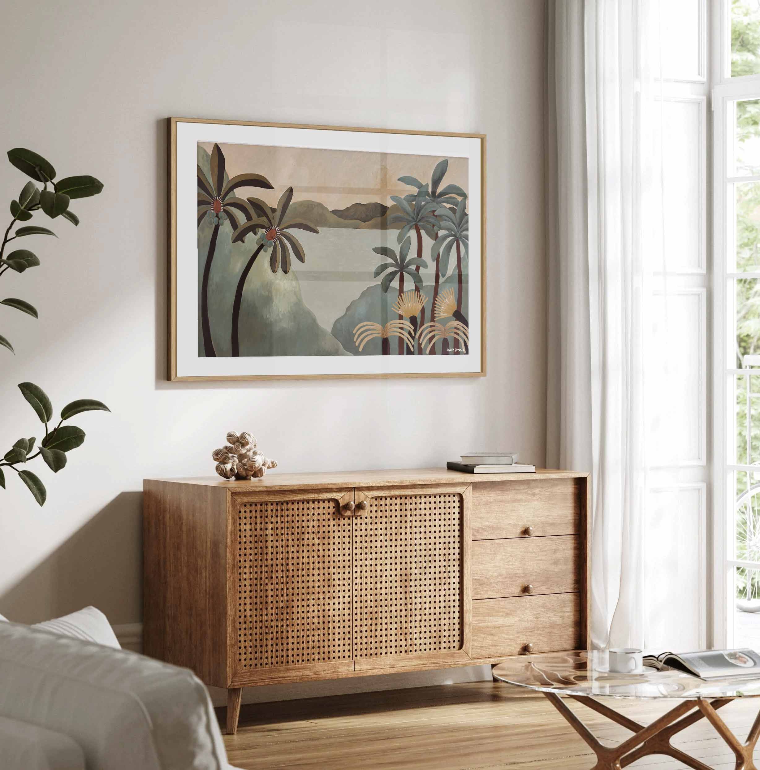 At The Lookout Fine Art Print