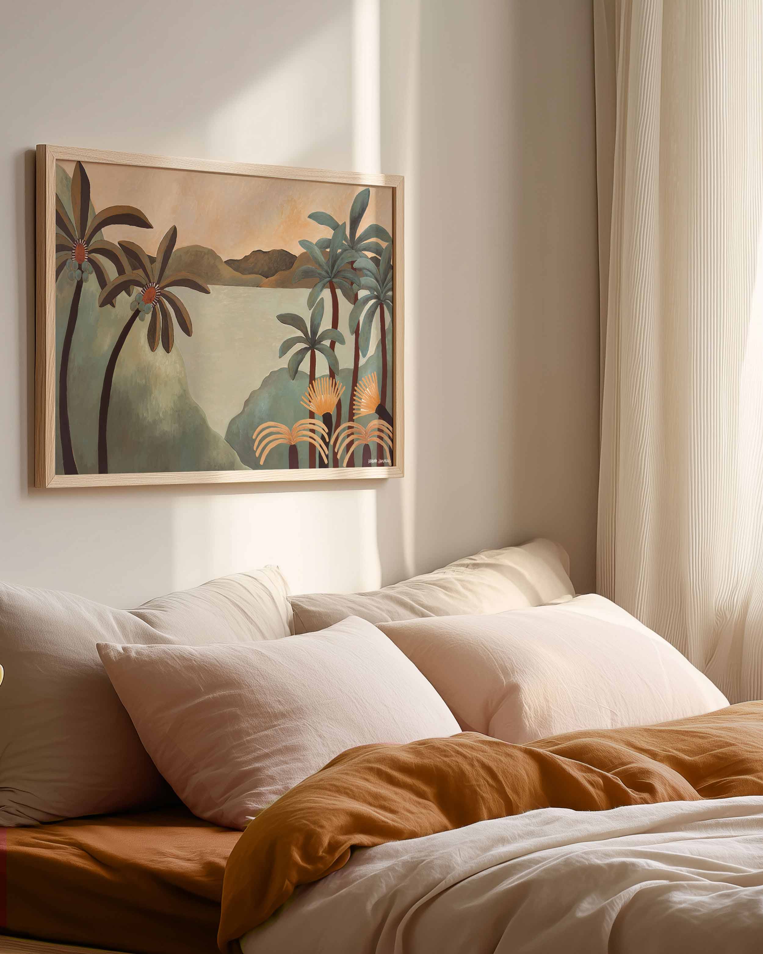 At The Lookout Fine Art Print