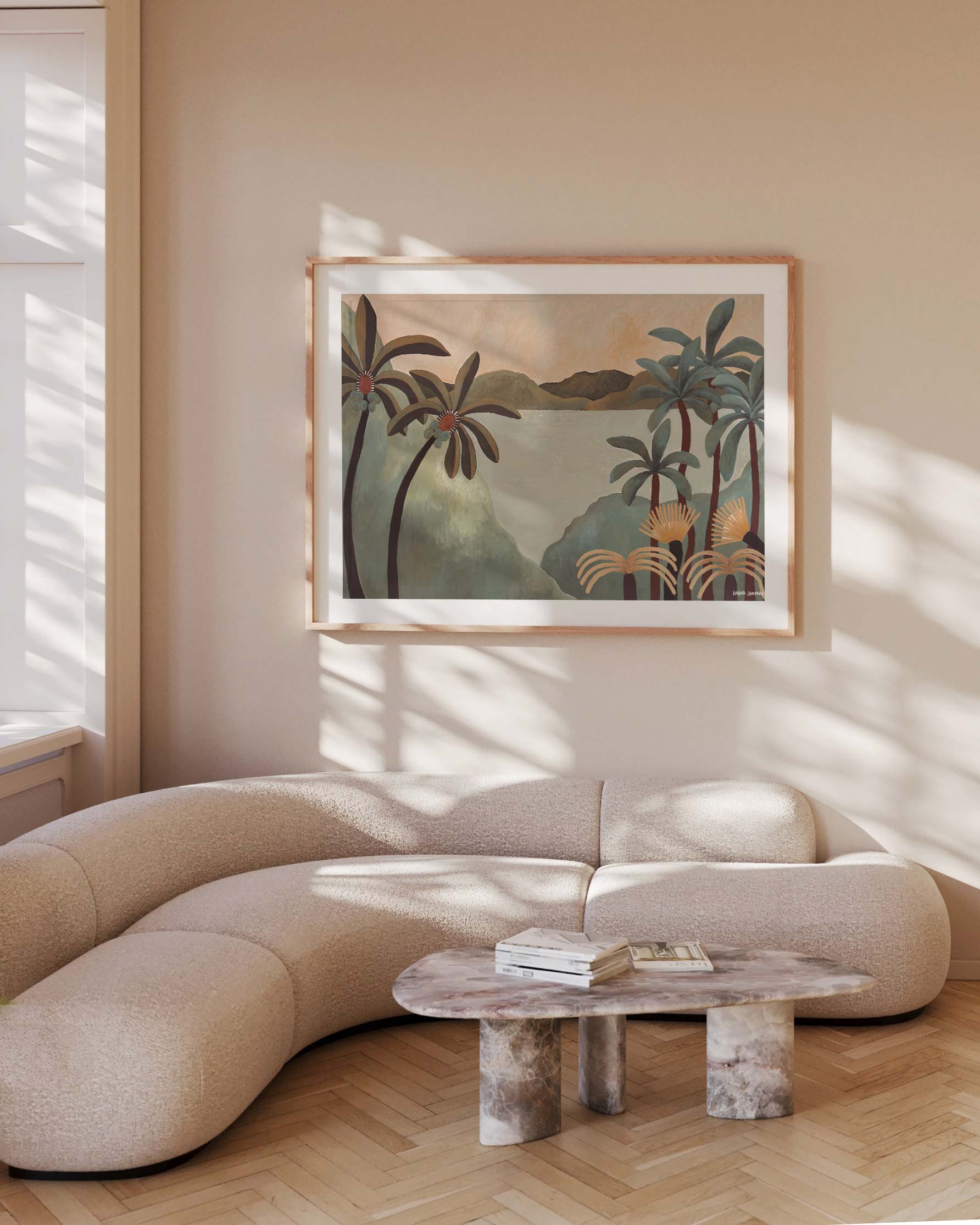 At The Lookout Fine Art Print