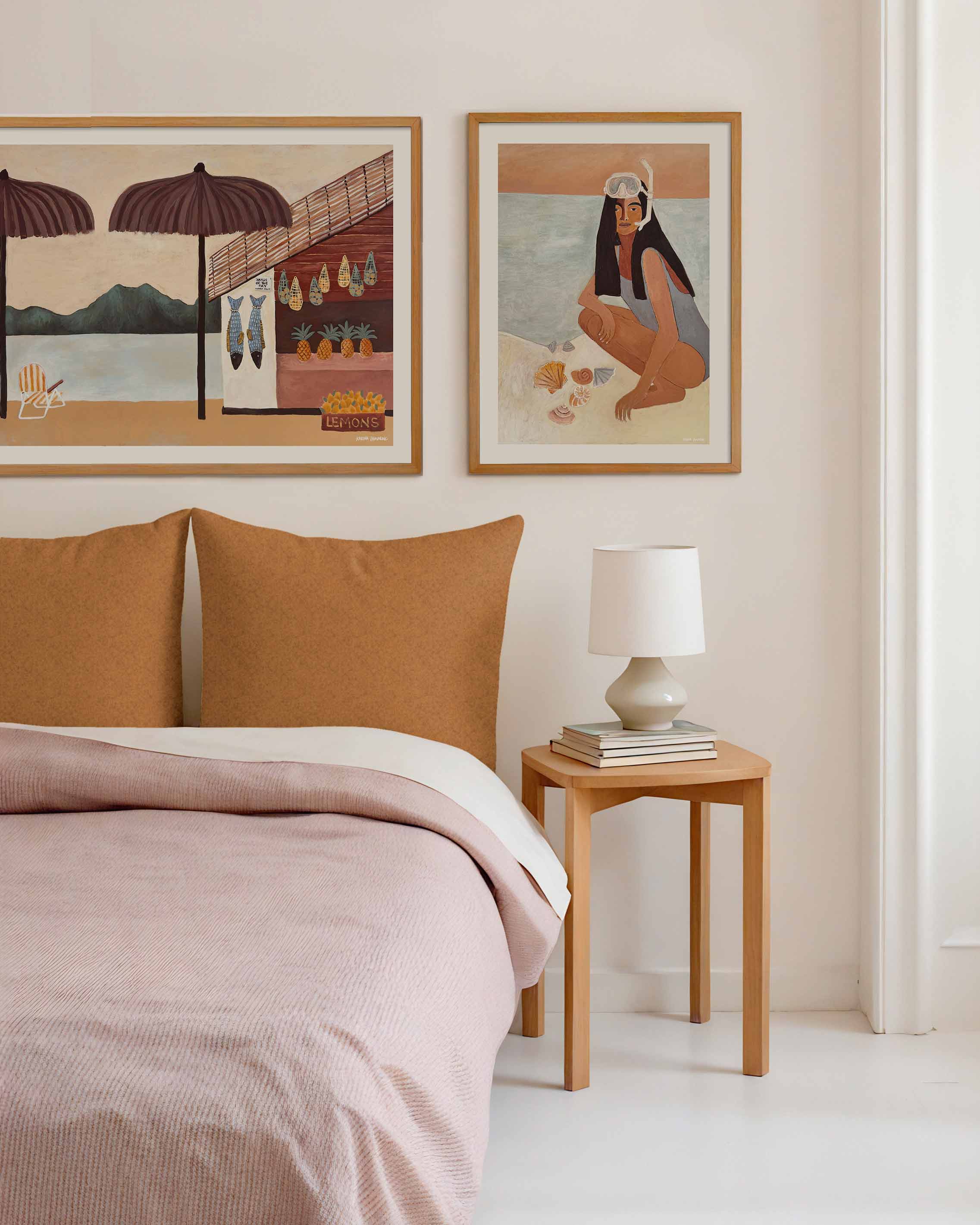 Beach Kiosk Fine Art Print