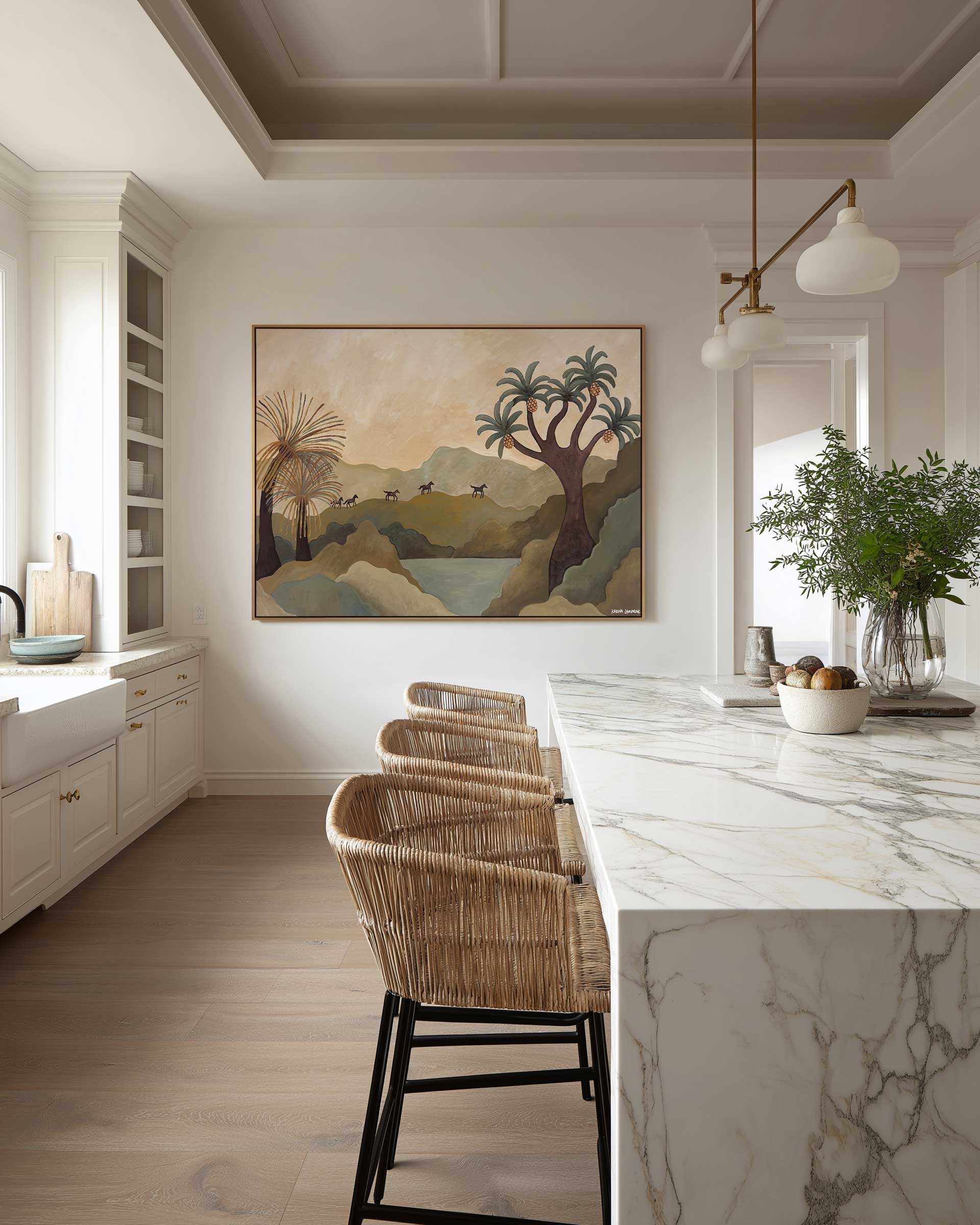 Brumbies In Queensland Fine Art Print