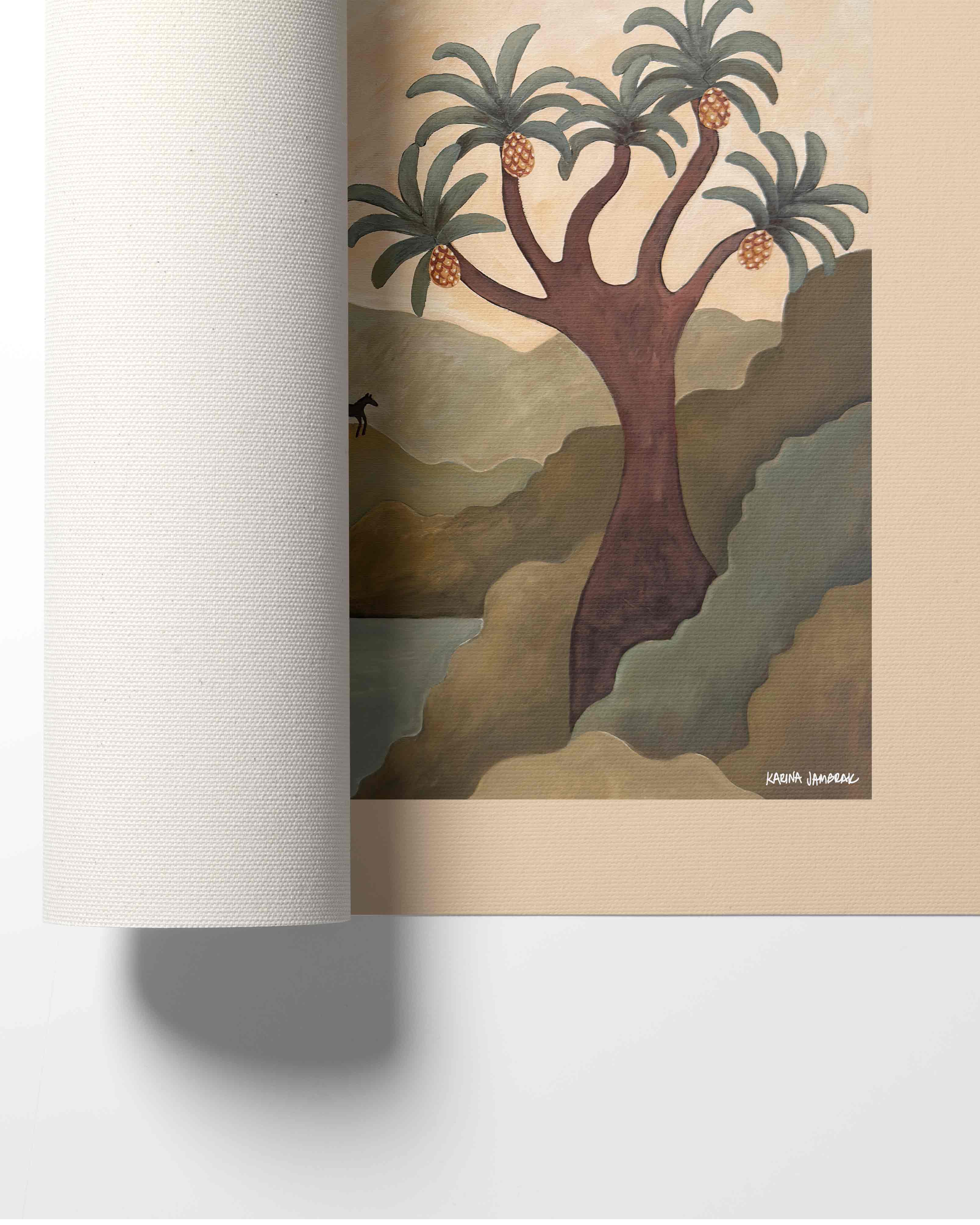 Brumbies In Queensland Fine Art Print